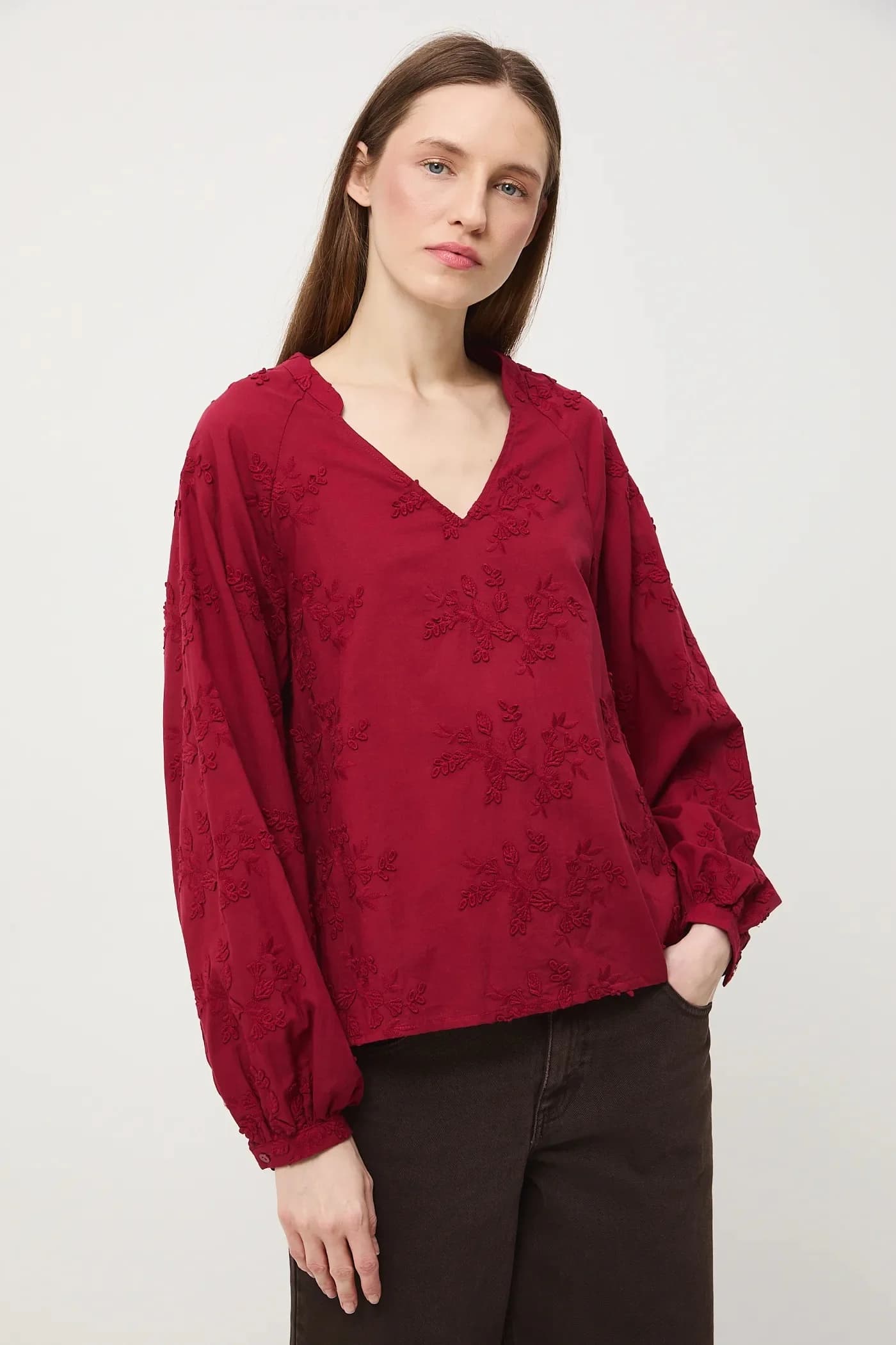 Хлопковая блузка