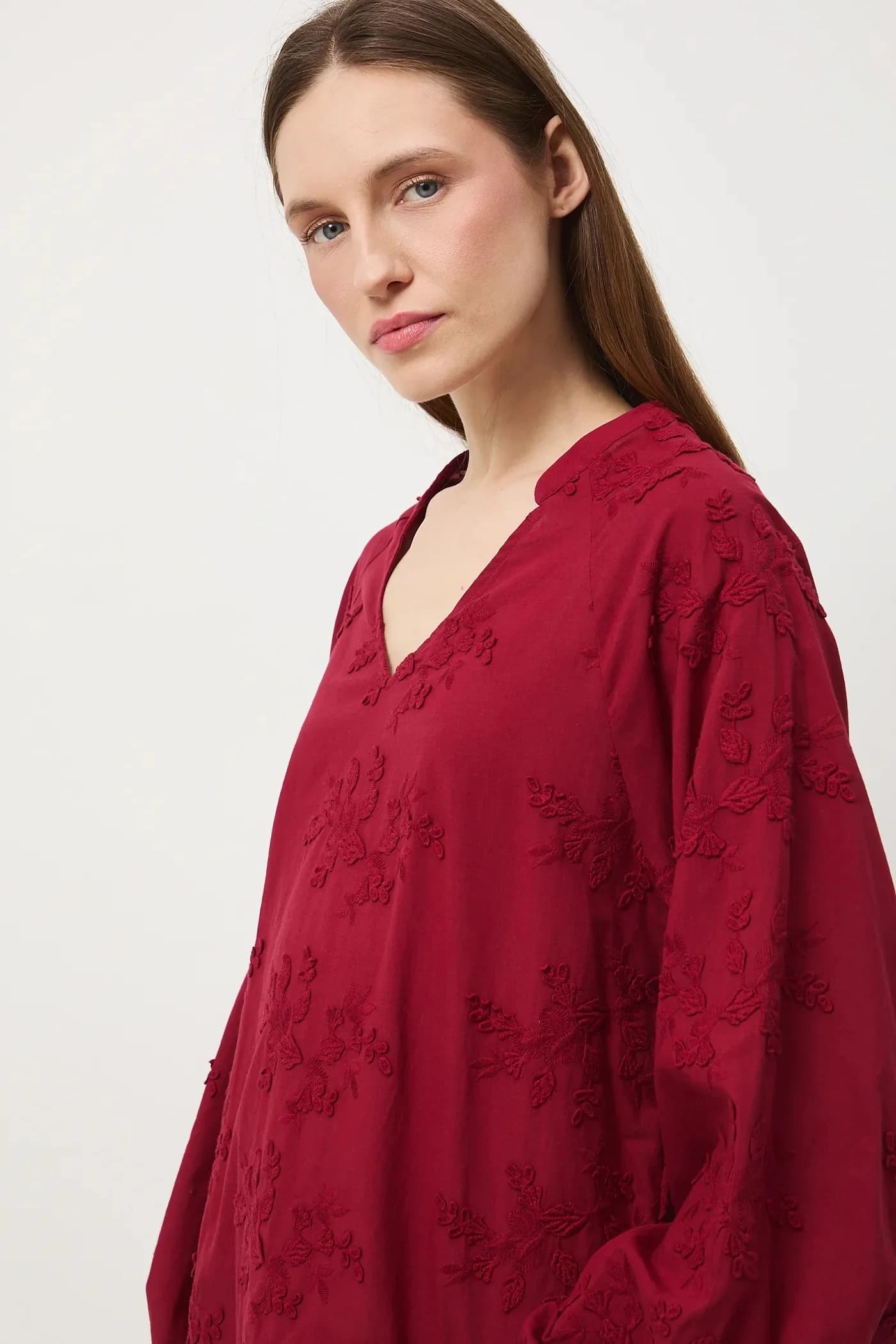 Хлопковая блузка - фото 4