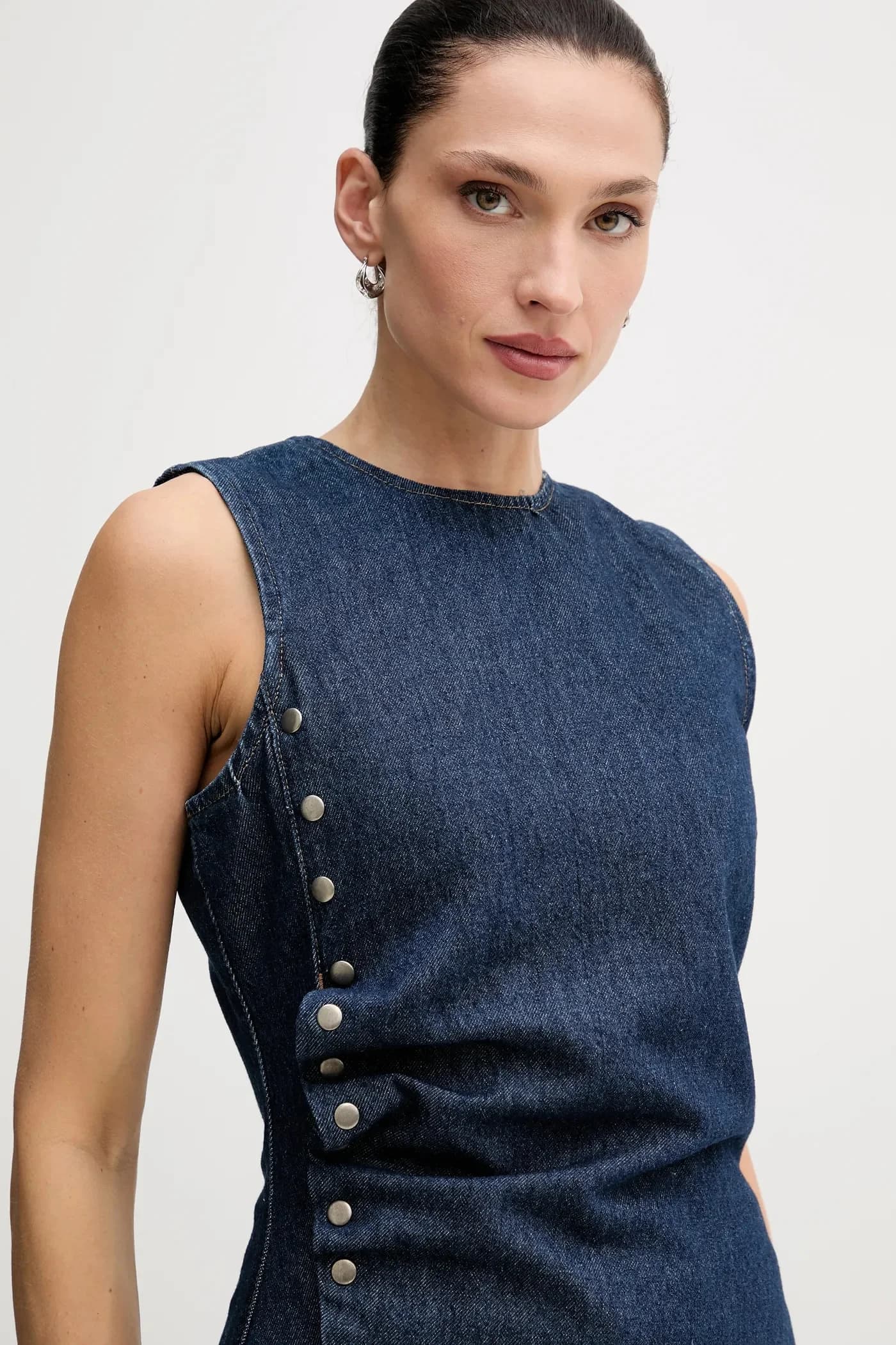 Джинсовая блузка - фото 4