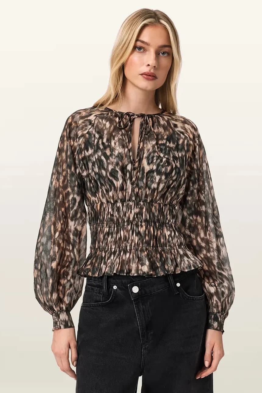 Блузка из шелка CERN