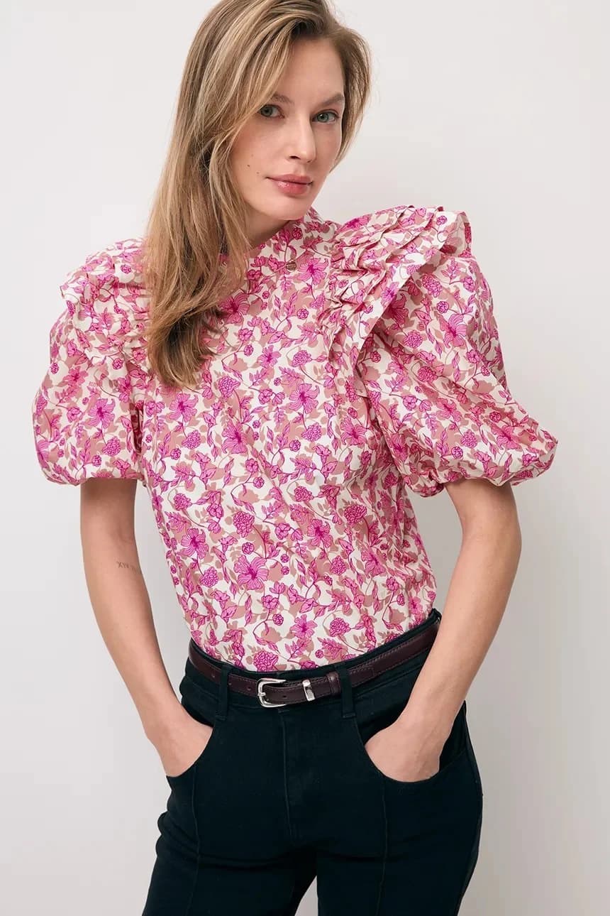 CASSANDRA хлопковая блузка