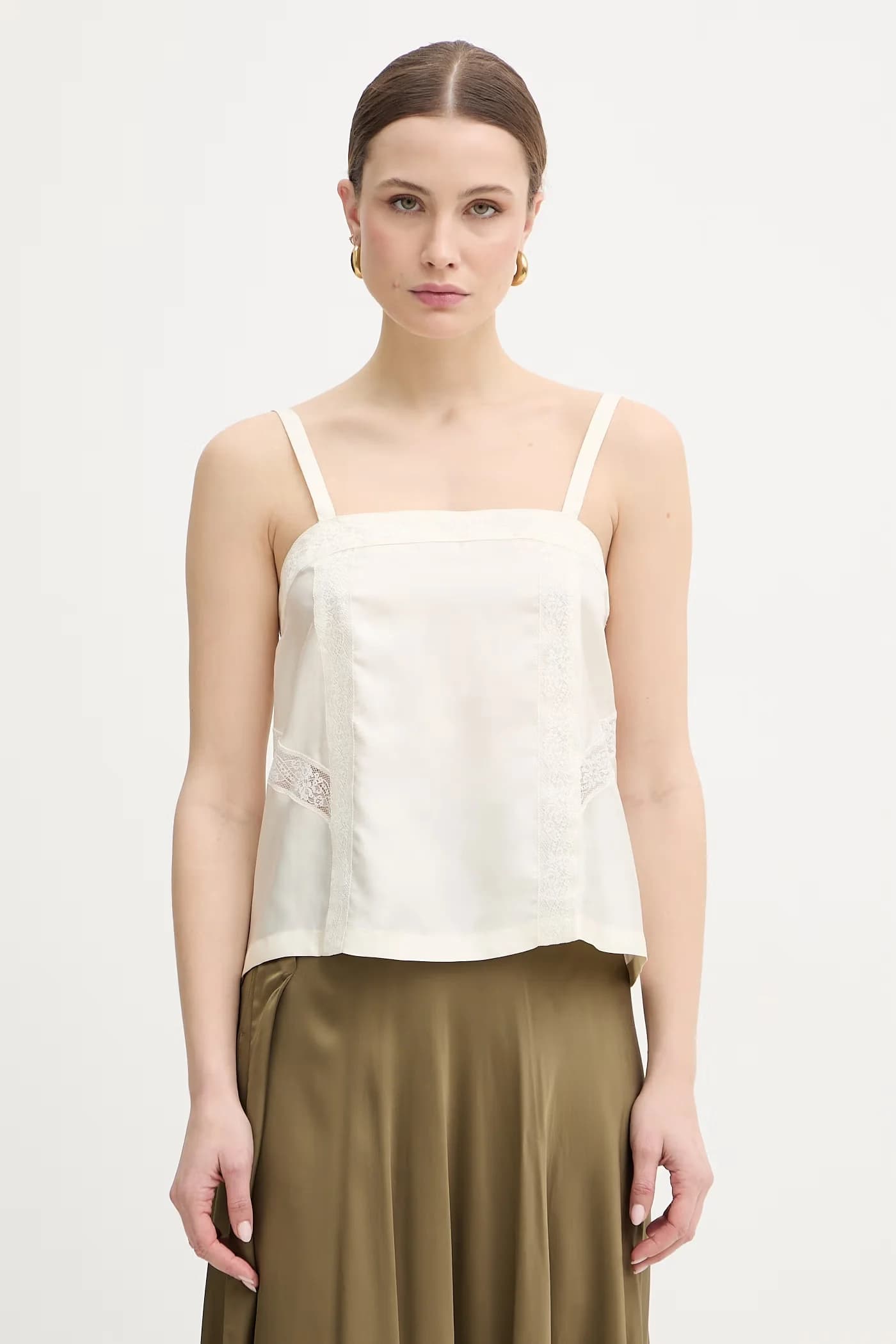 MLMVINO шелковый топ