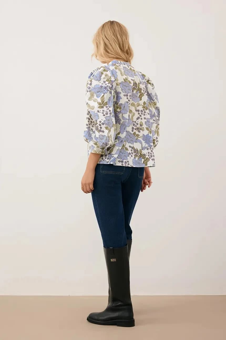 ANDRASSA хлопковая блузка - фото 3