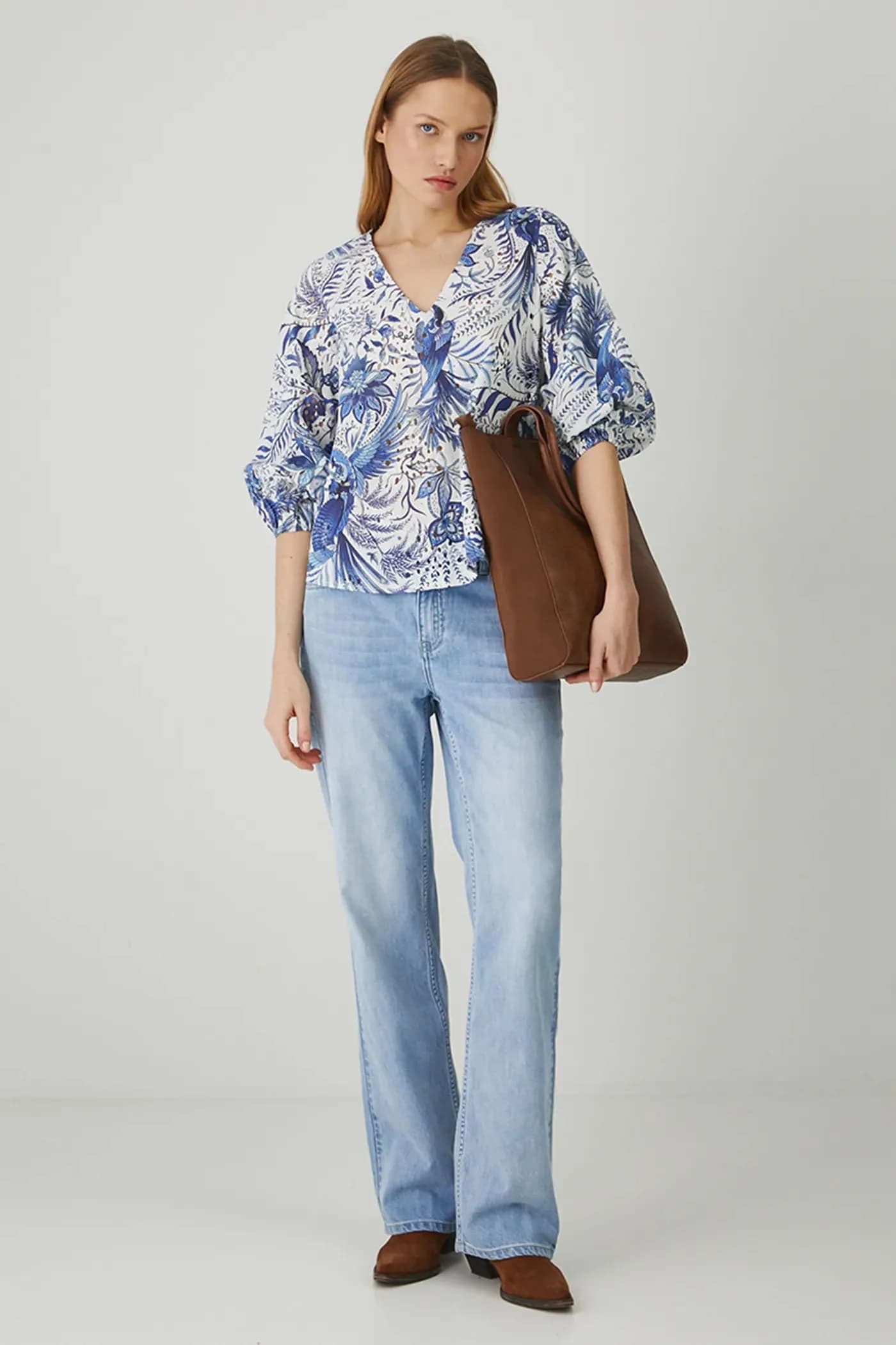 Хлопковая блузка