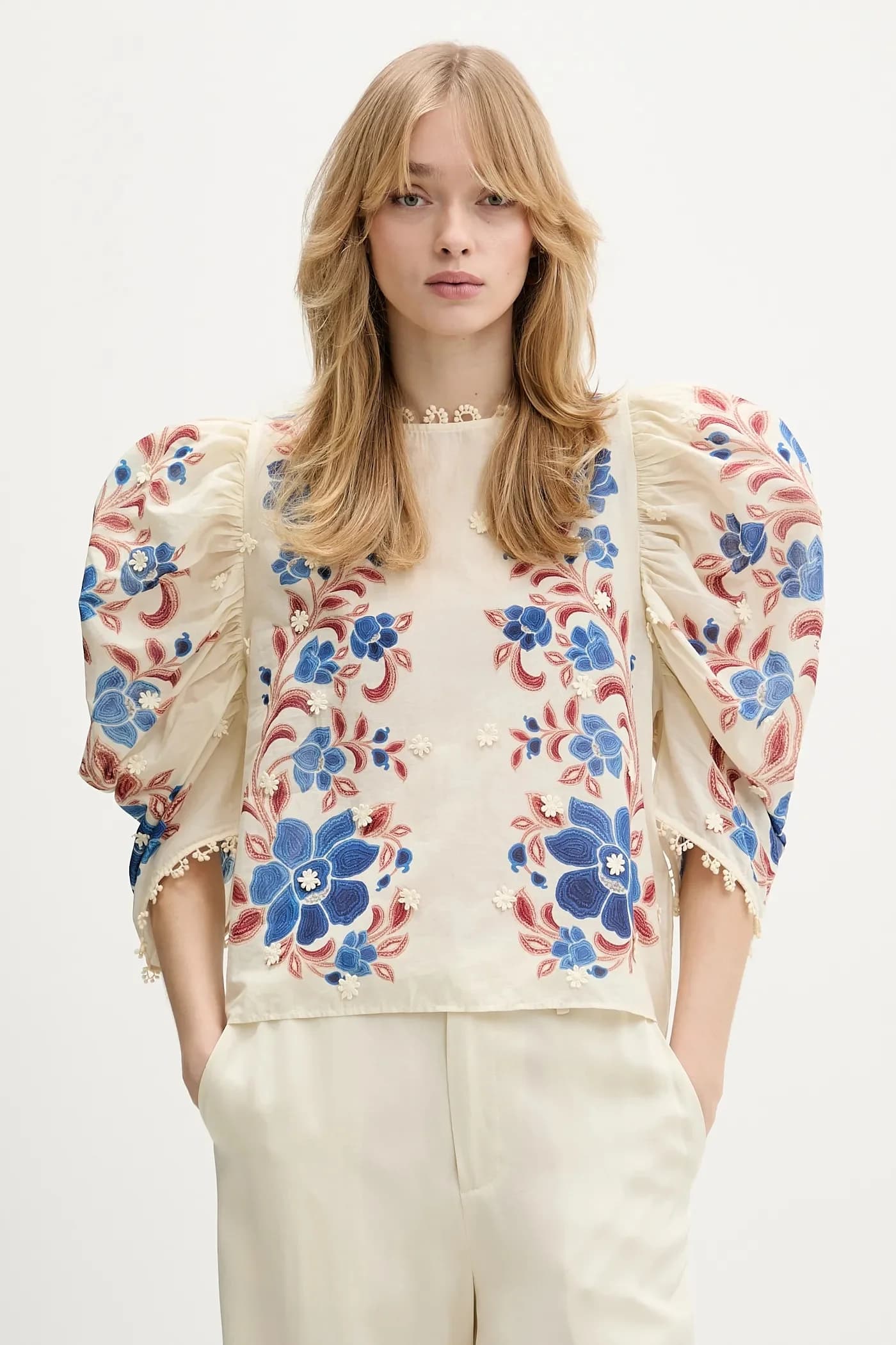 Хлопковая блузка