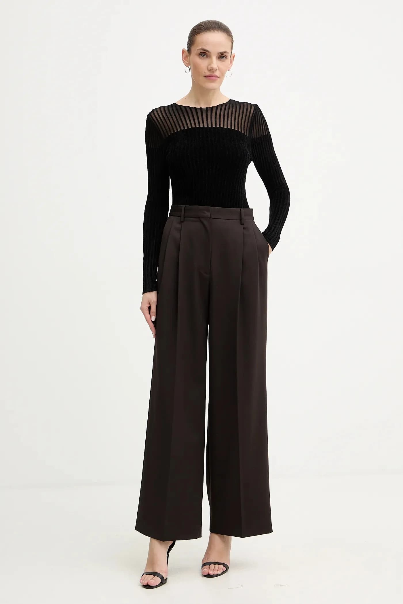 ROWENA бархатная блузка - фото 2