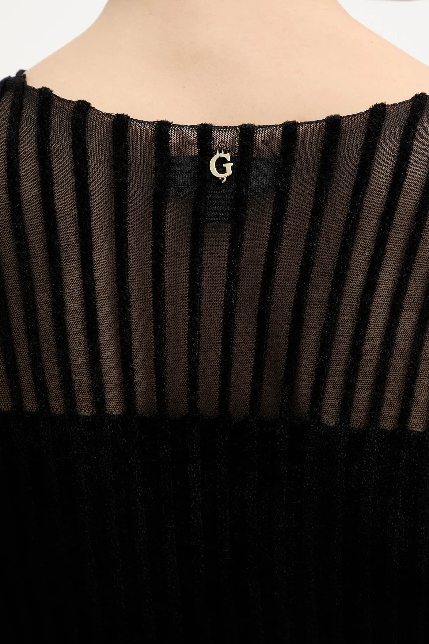 ROWENA бархатная блузка - фото 5