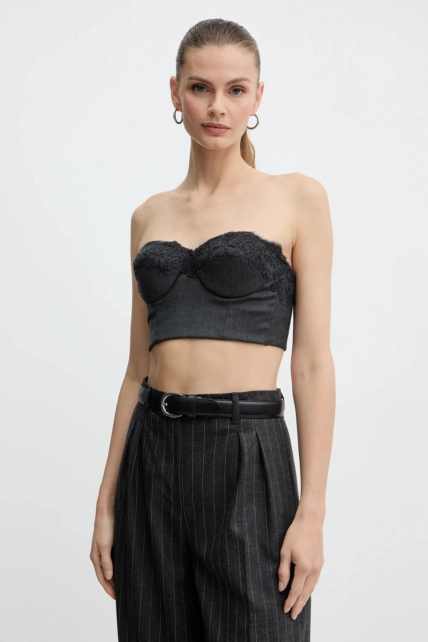 Топ с шерстью