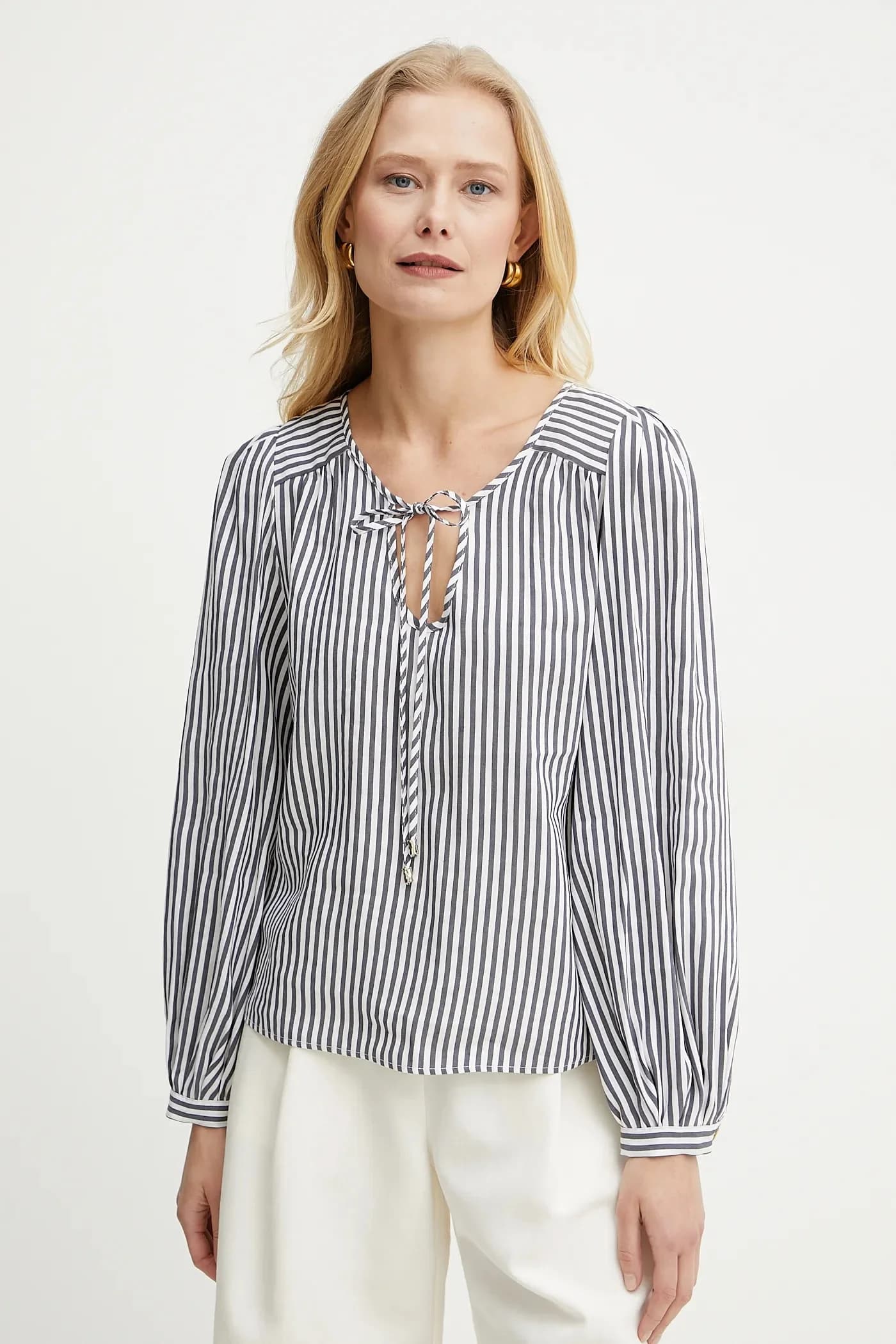 блузка ADDA из смесового льна