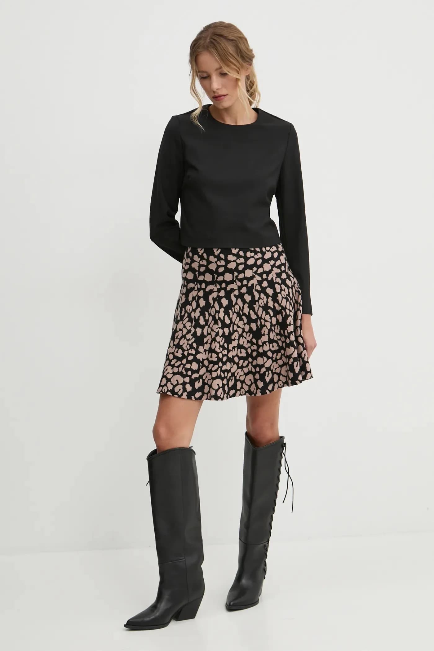 Блузка из смесовой шерсти - фото 2