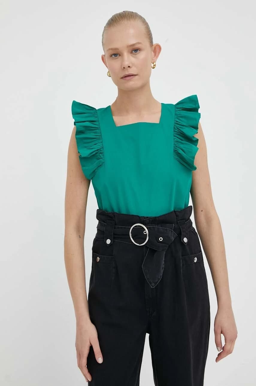 Хлопковая блузка - фото 3