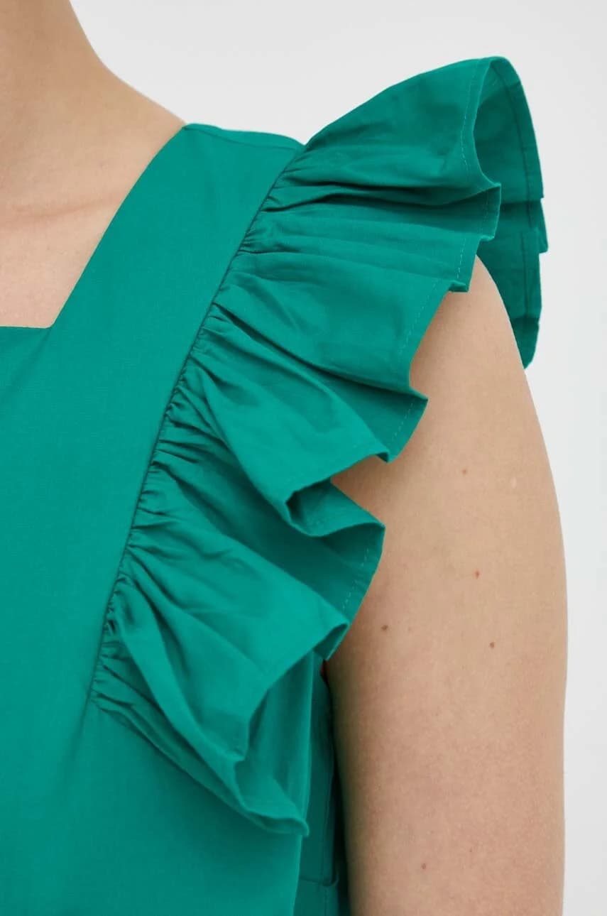 Хлопковая блузка - фото 5