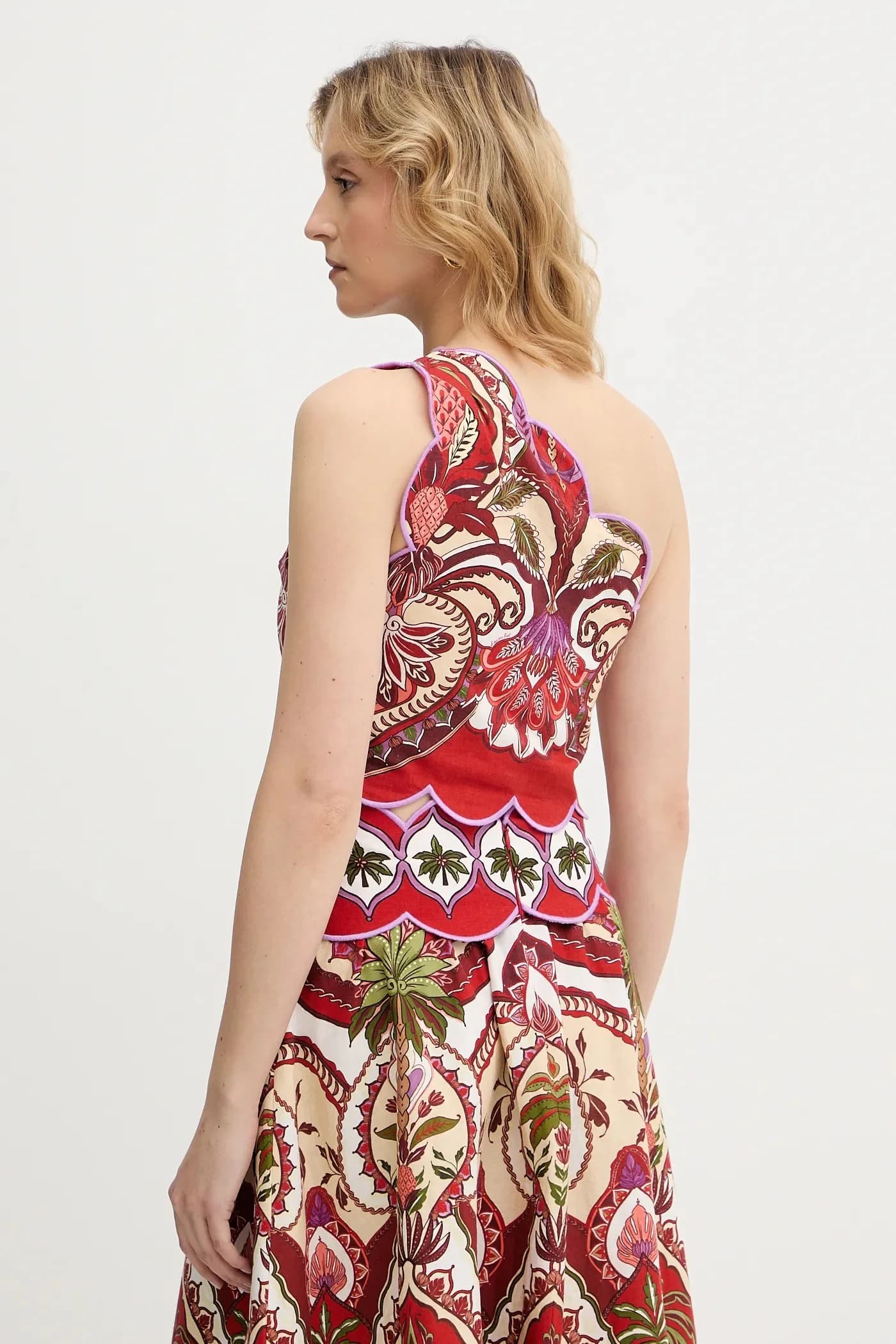 Блуза с льном - фото 3