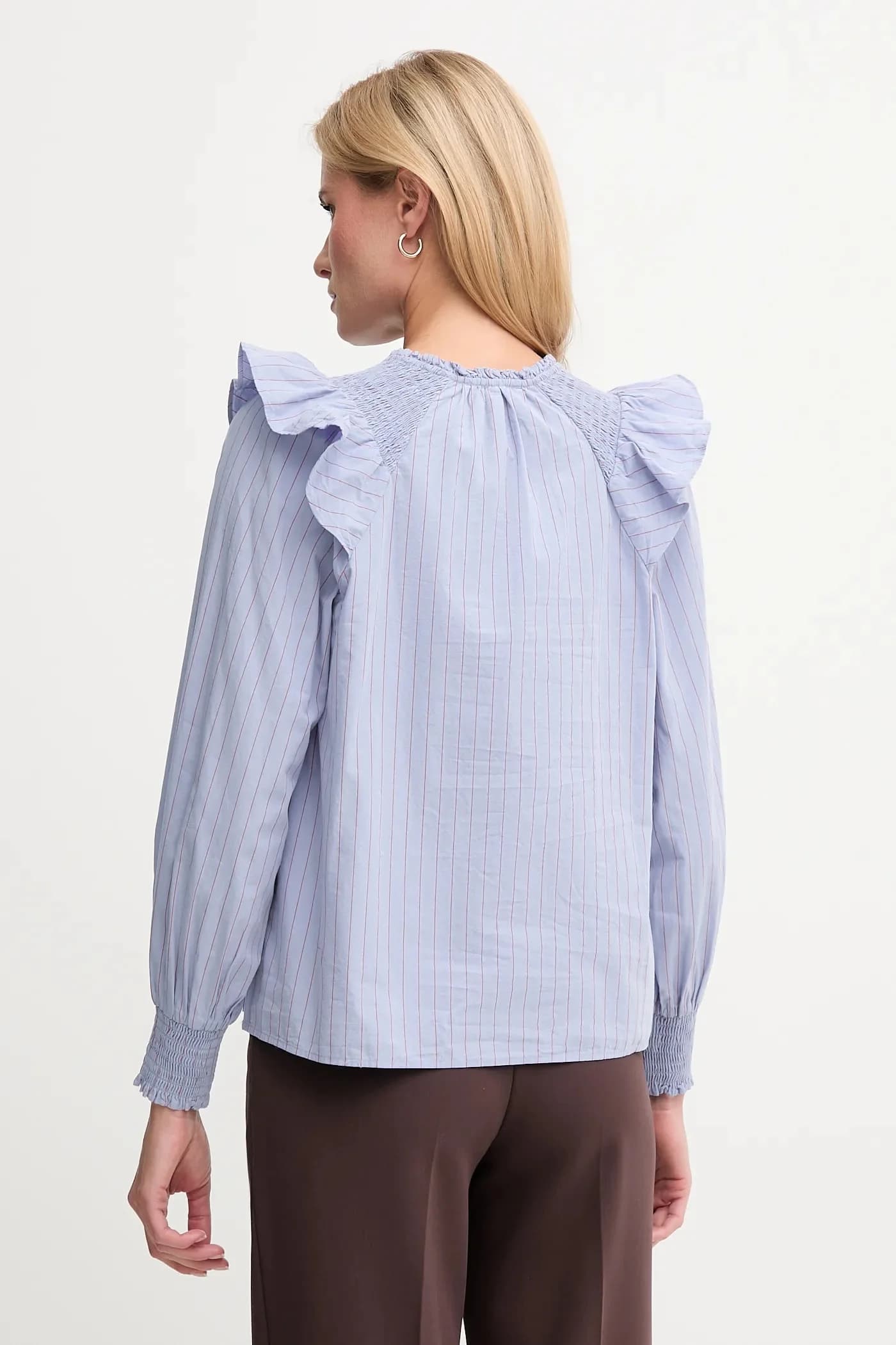 Хлопковая блузка - фото 3