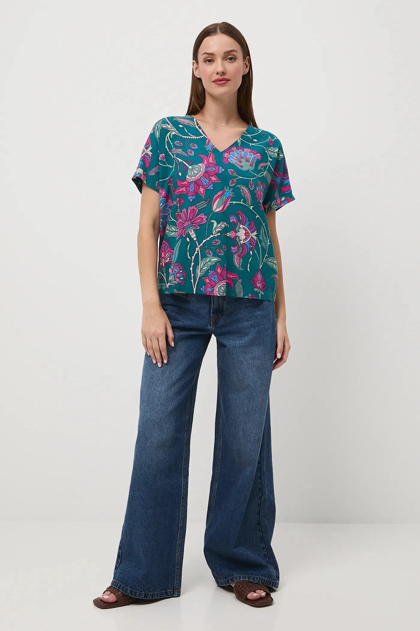 Блузка из льна - фото 2