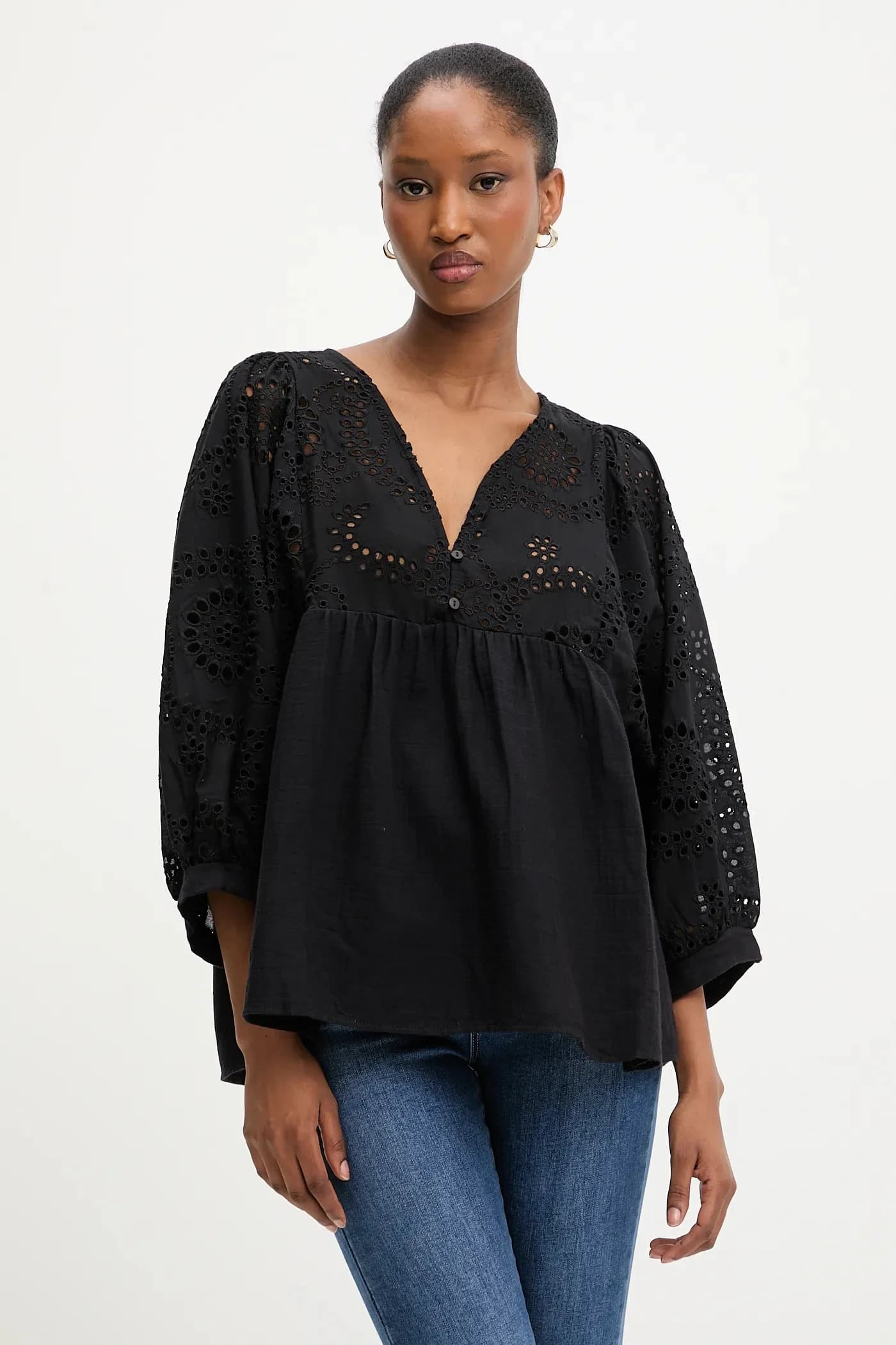 Хлопковая блузка Answear Lab