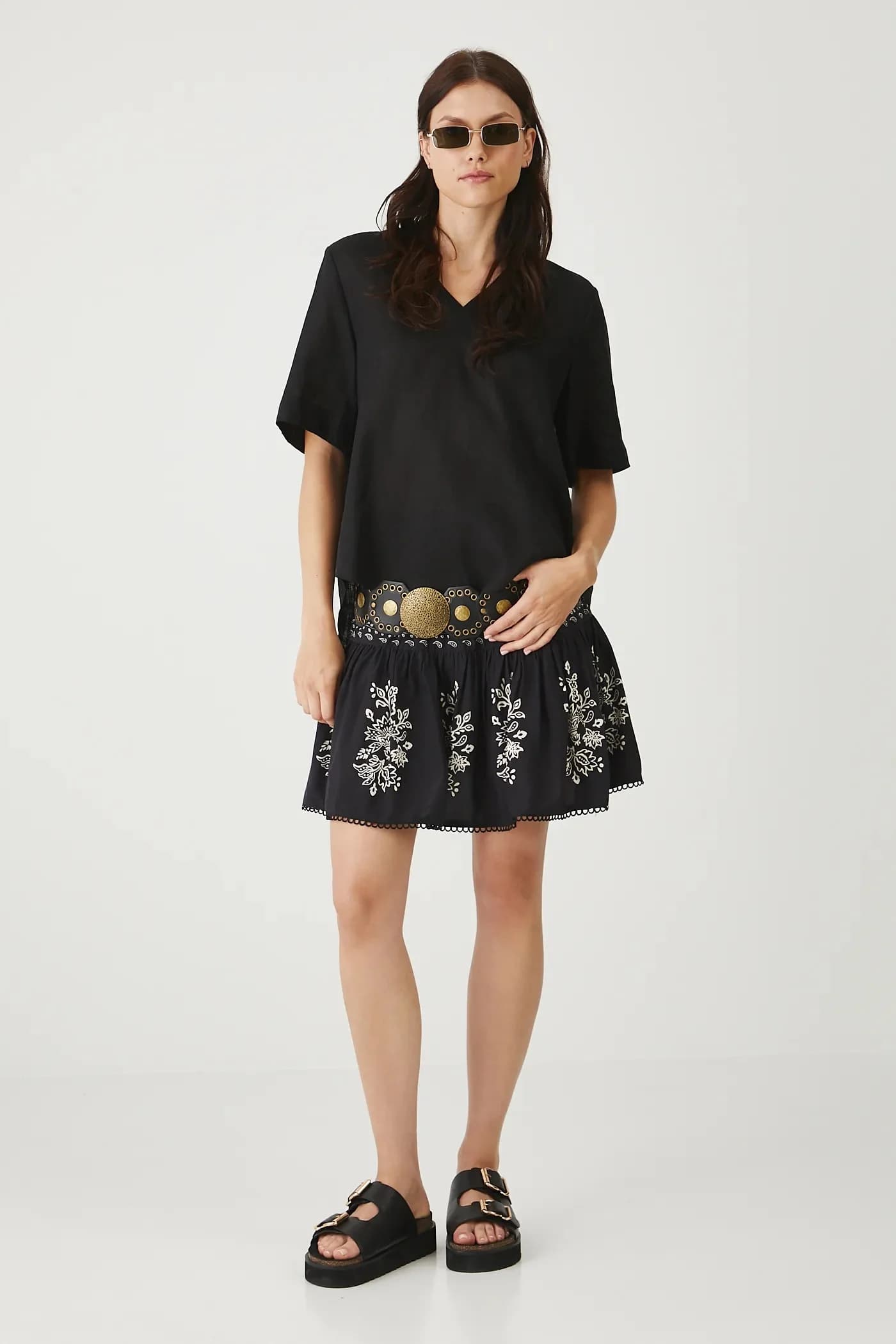 Блузка из медицинского льна - фото 2