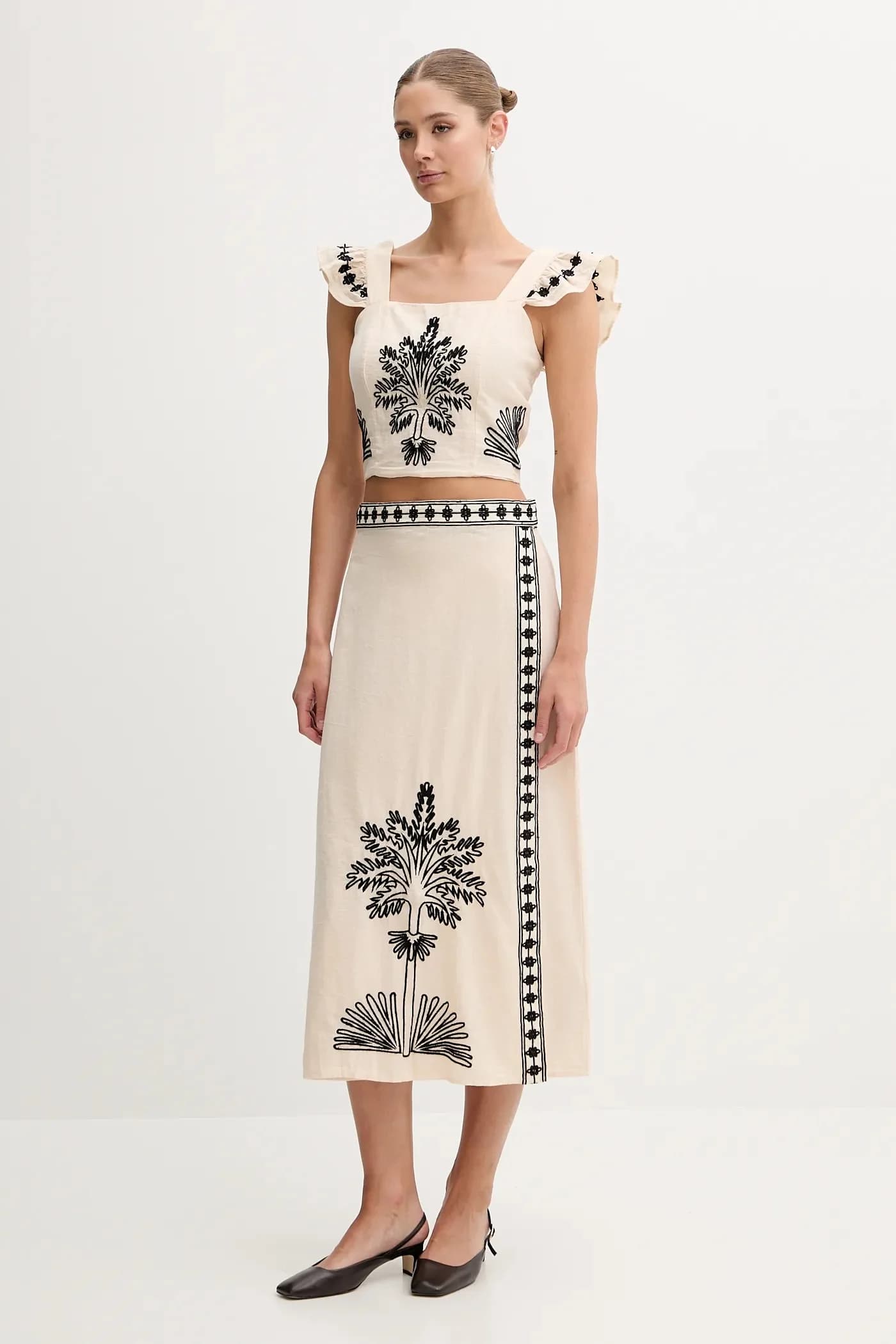 Блузка из льна - фото 2