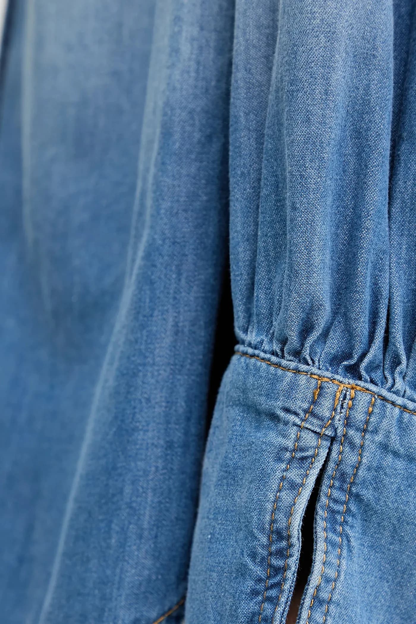 Джинсовая блузка - фото 5