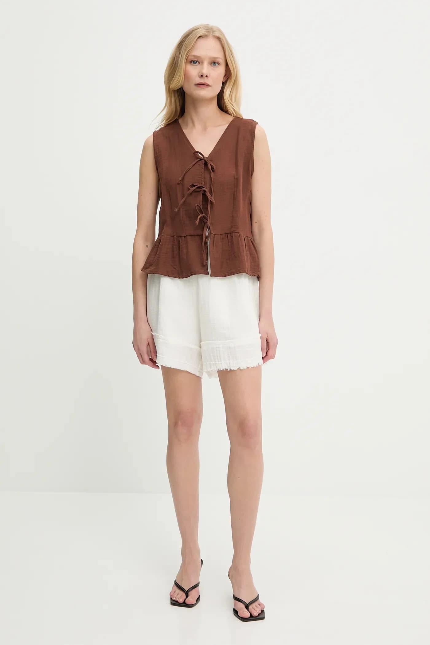 Хлопковая блузка - фото 2