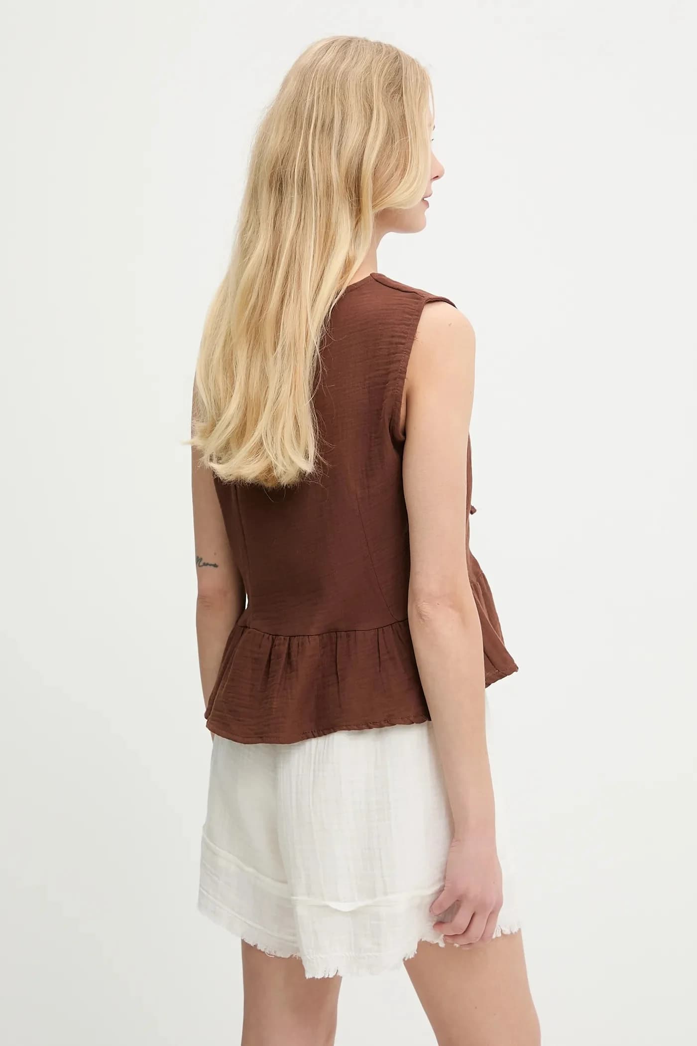 Хлопковая блузка - фото 3