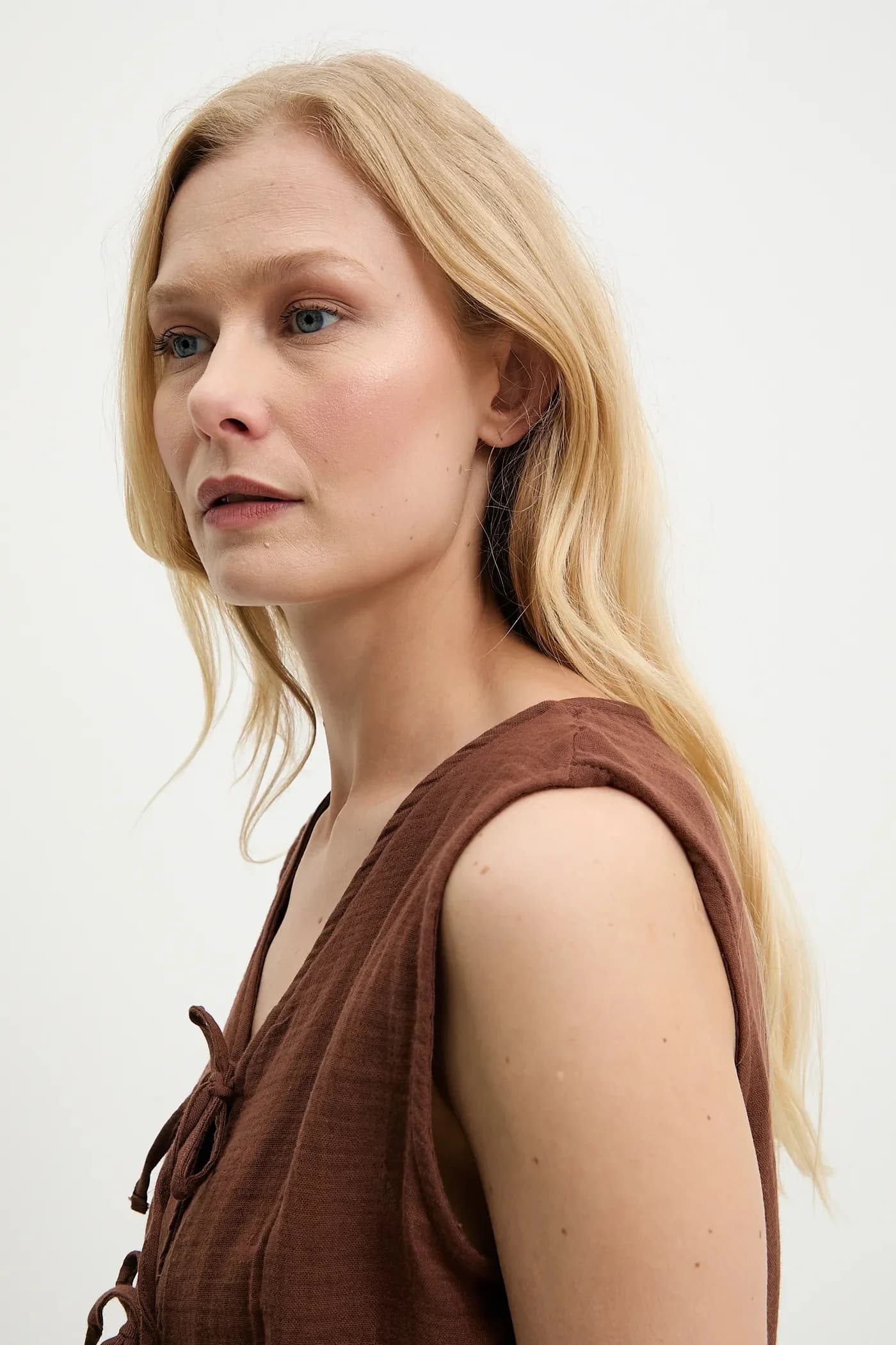 Хлопковая блузка - фото 5