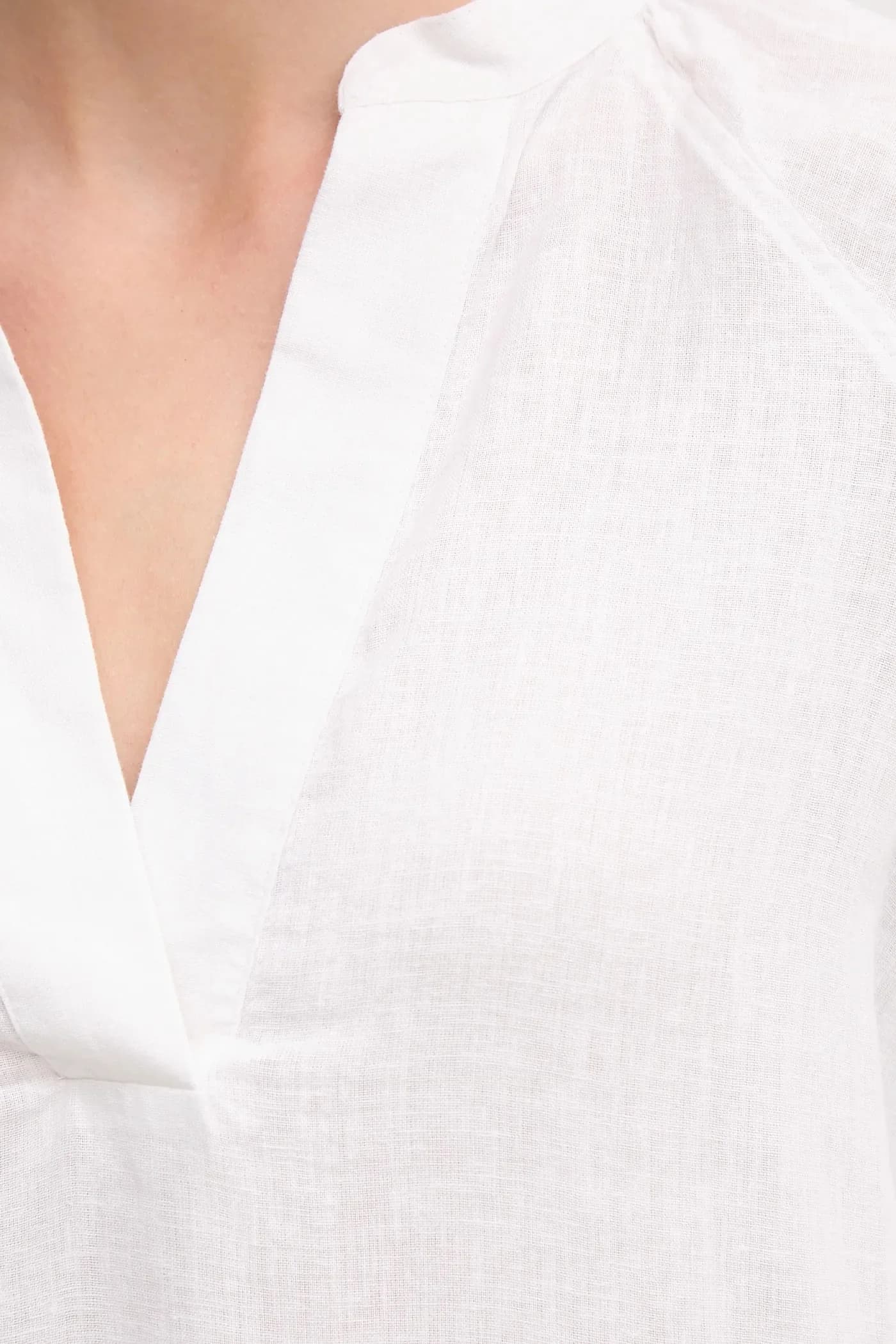 Льняная блузка - фото 5