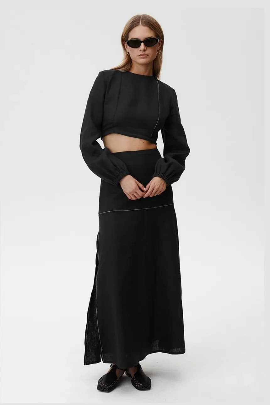 Льняная блузка Selene Shirt - фото 5