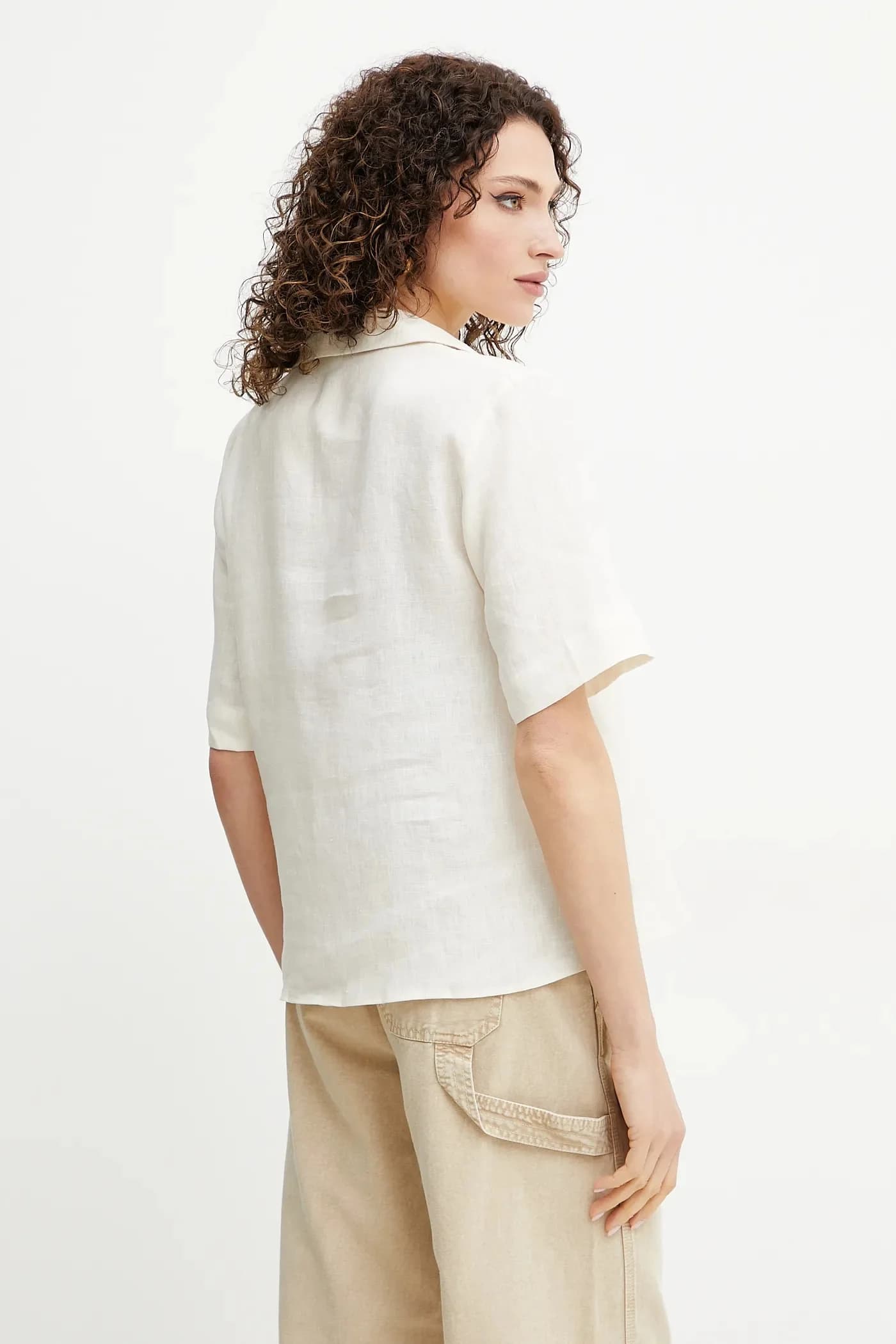 Льняная блузка Emme от Marella - фото 3