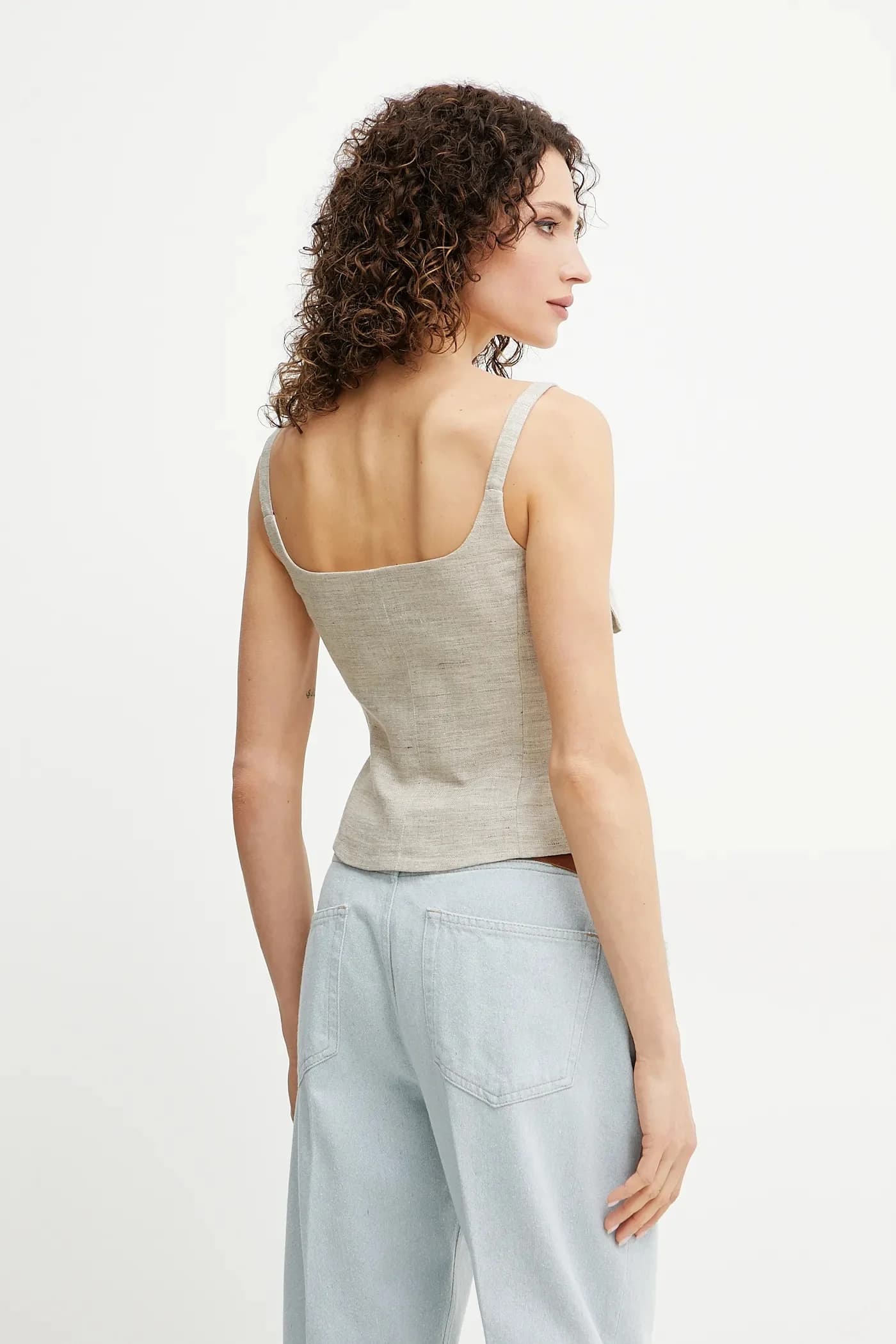 НИКОЛАС льняная блузка - фото 3