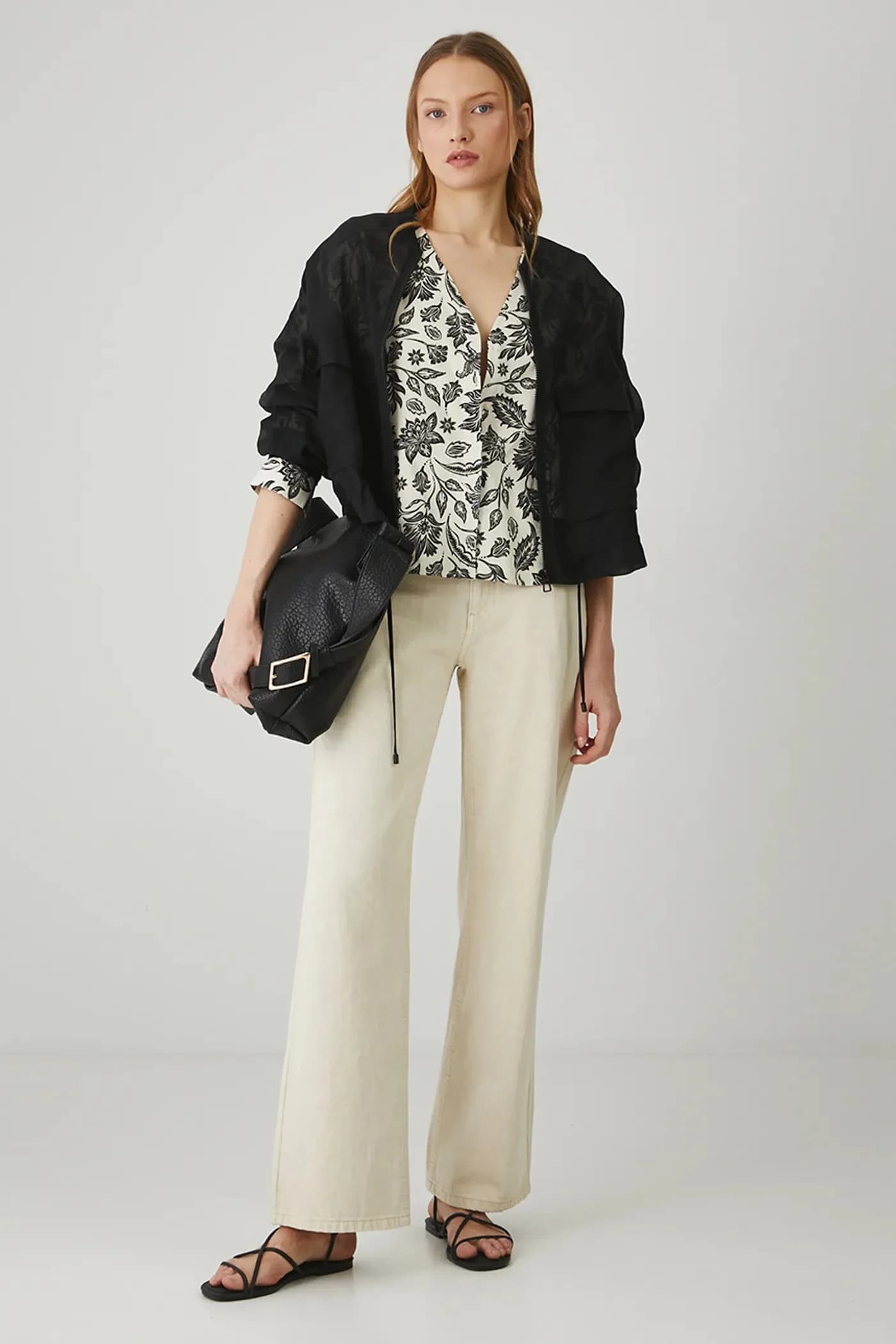 Блузка из льна - фото 2