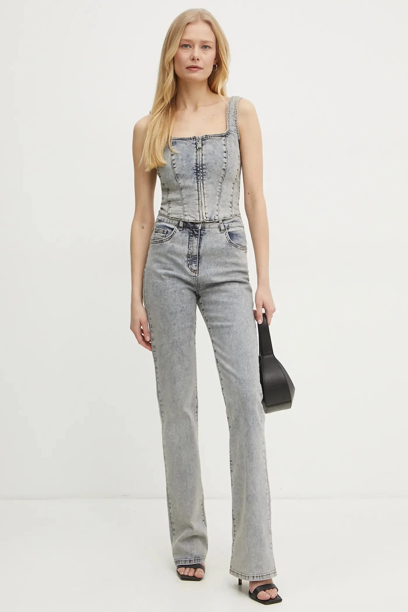 Джинсовая блузка - фото 2