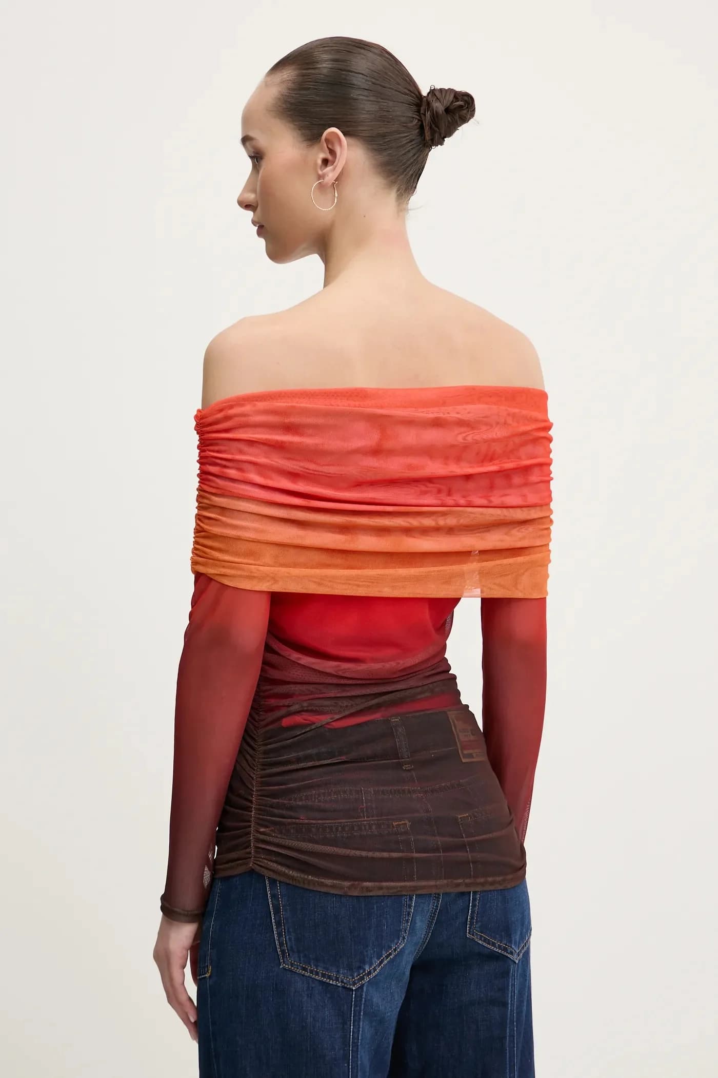 блузка Anastasia с эффектом омбре - фото 3