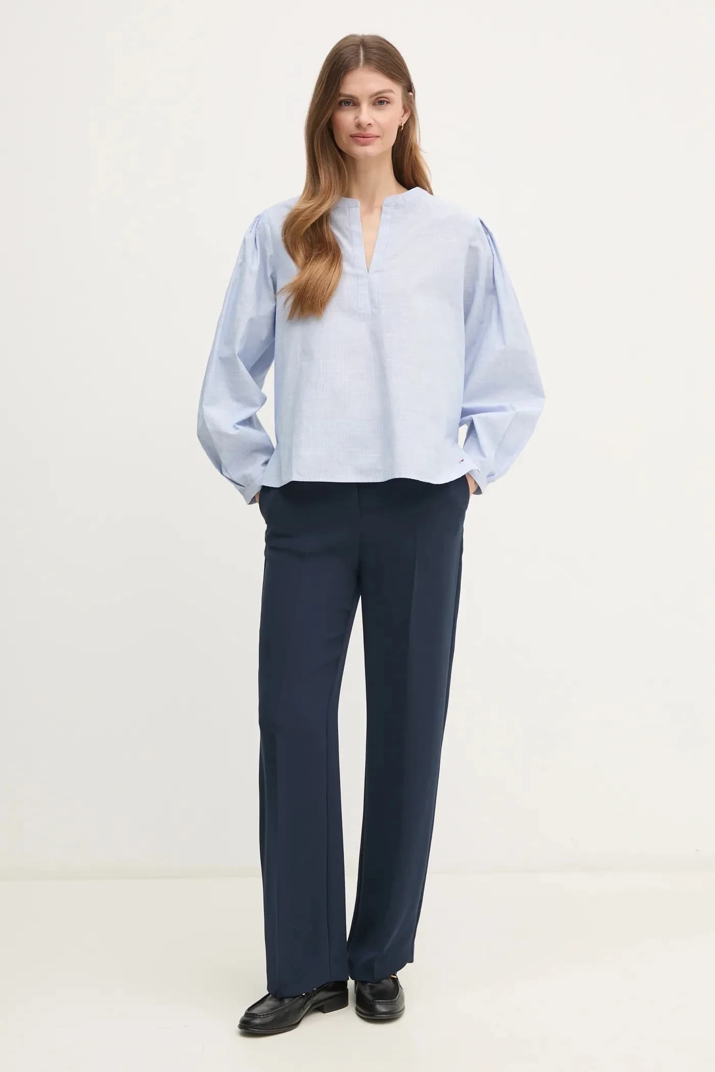 Хлопковая блузка - фото 2