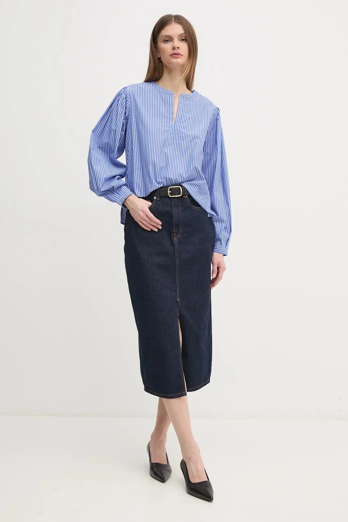 Хлопковая блузка - фото 2