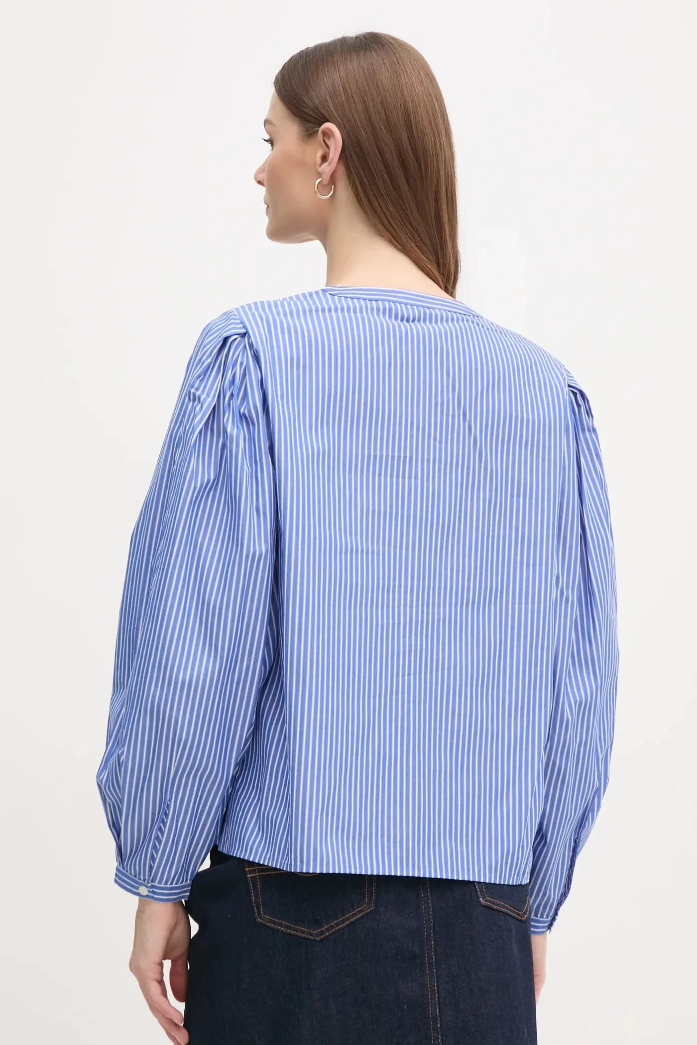 Хлопковая блузка - фото 3