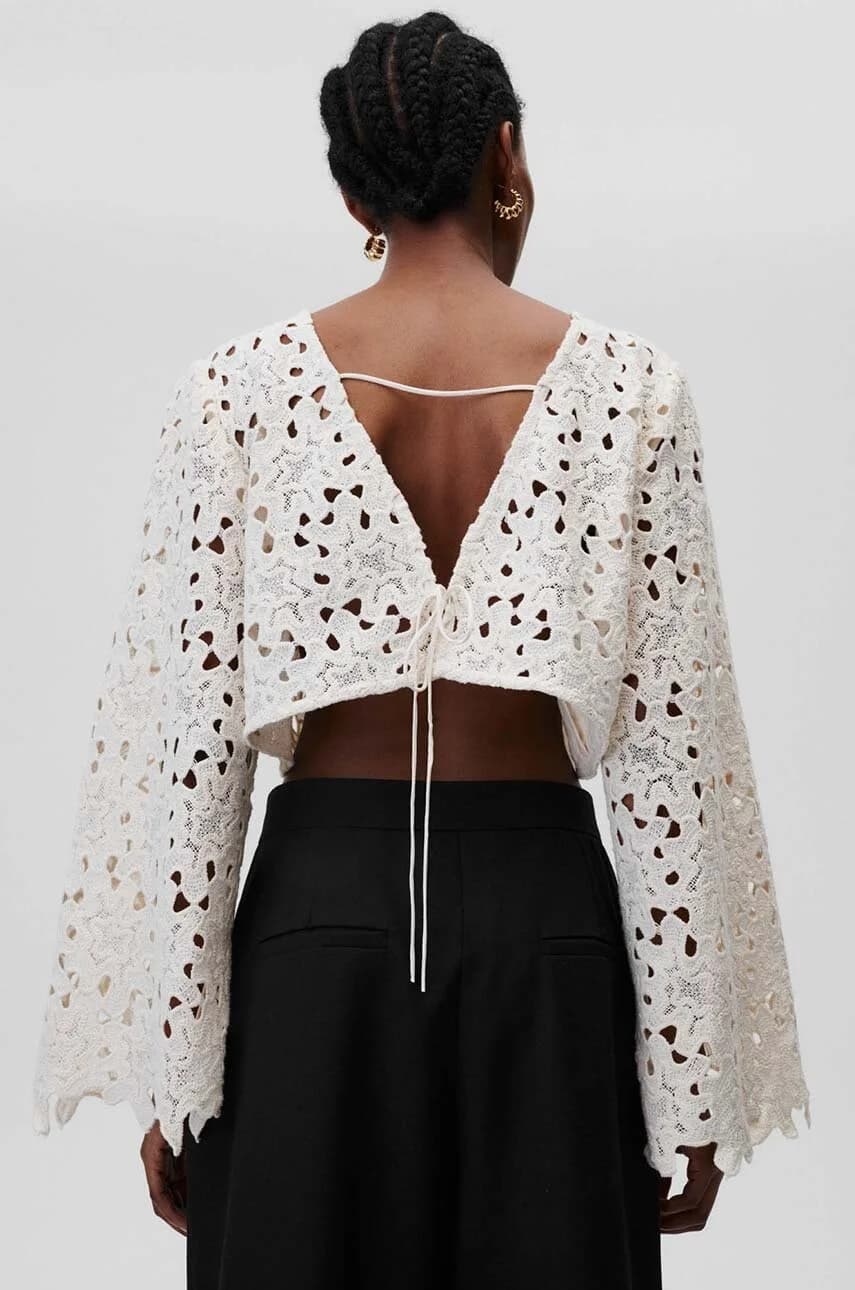 блузка Iris из хлопка - фото 4