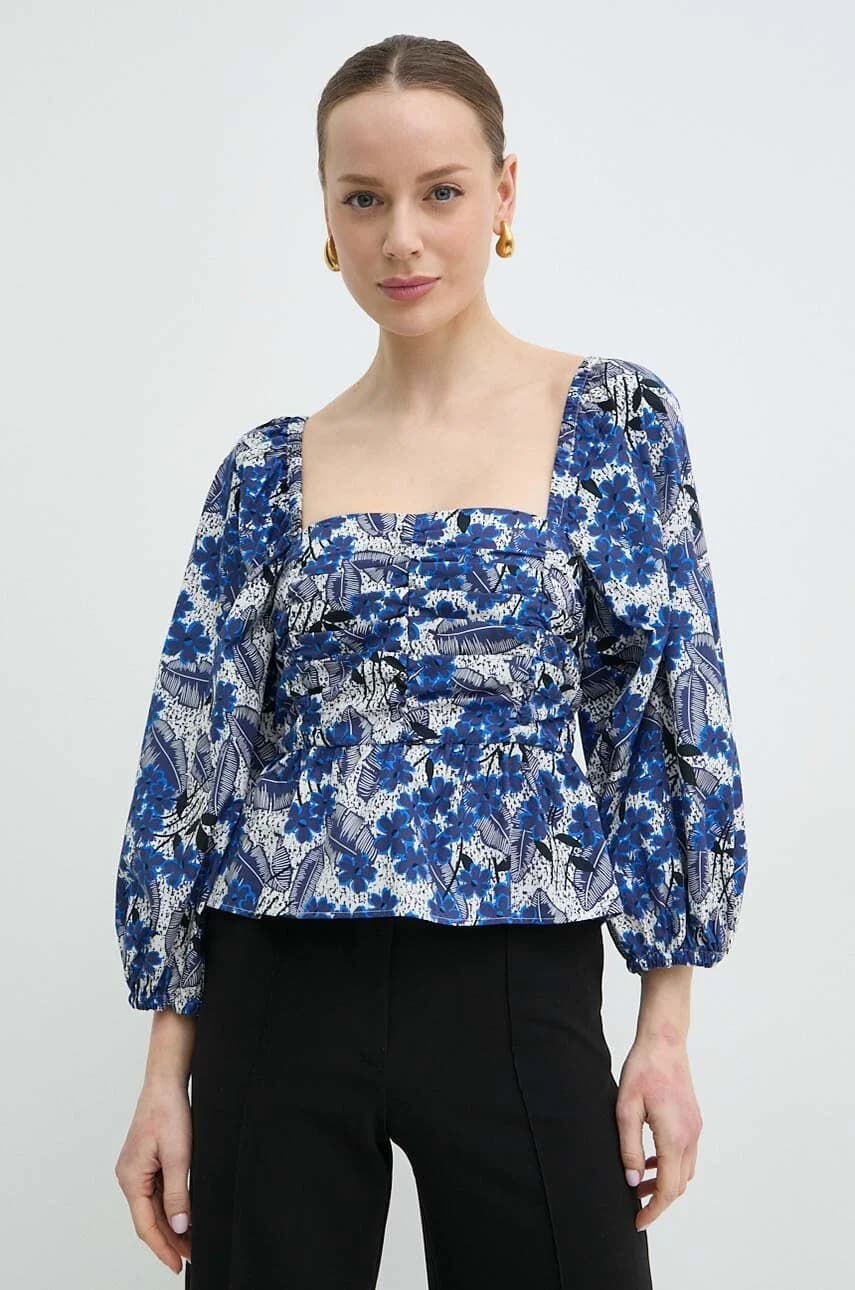 Хлопковая блузка - фото 4