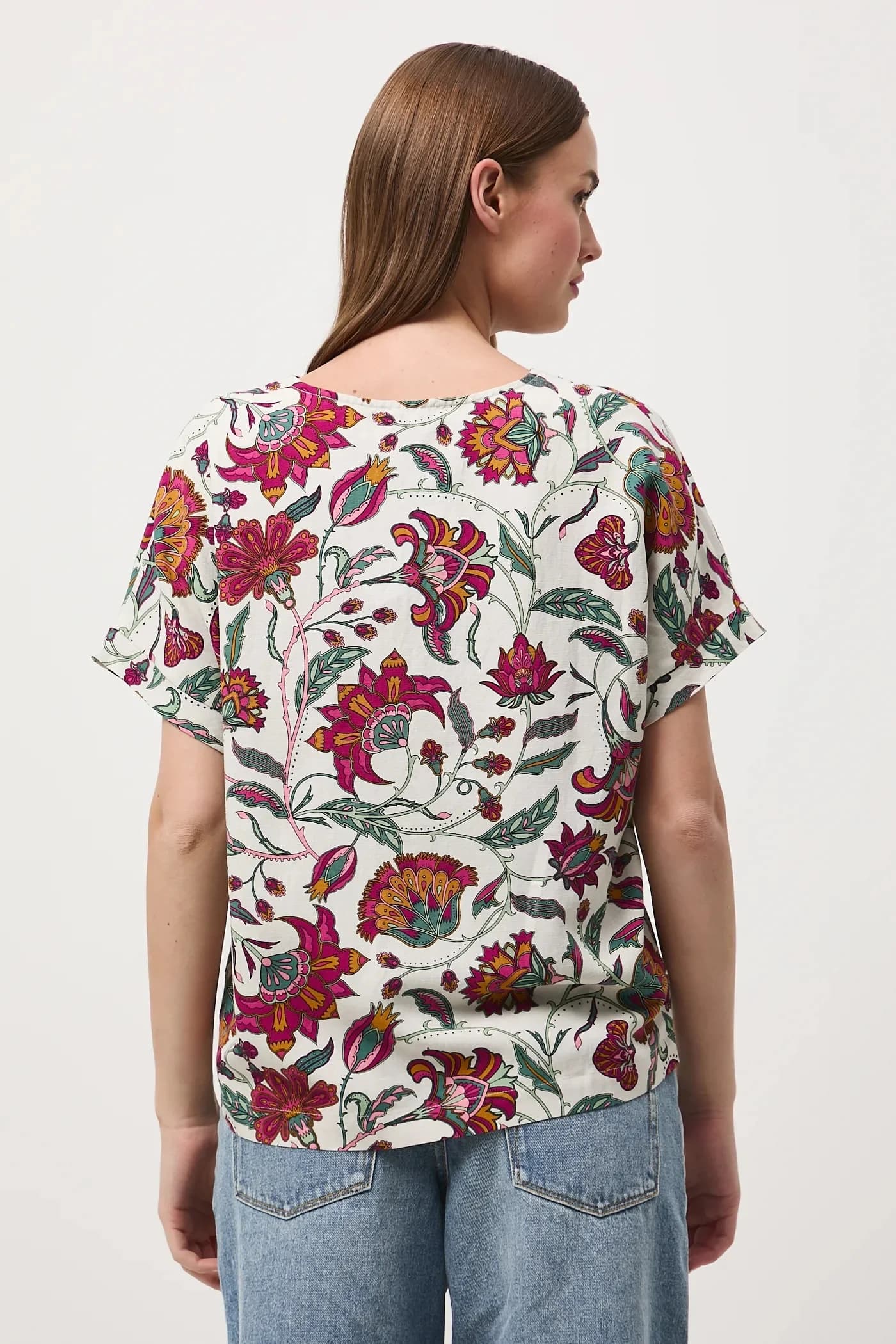 Блузка из льна - фото 3