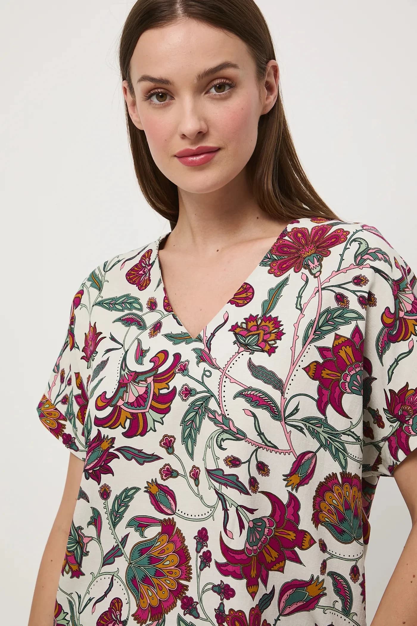 Блузка из льна - фото 4