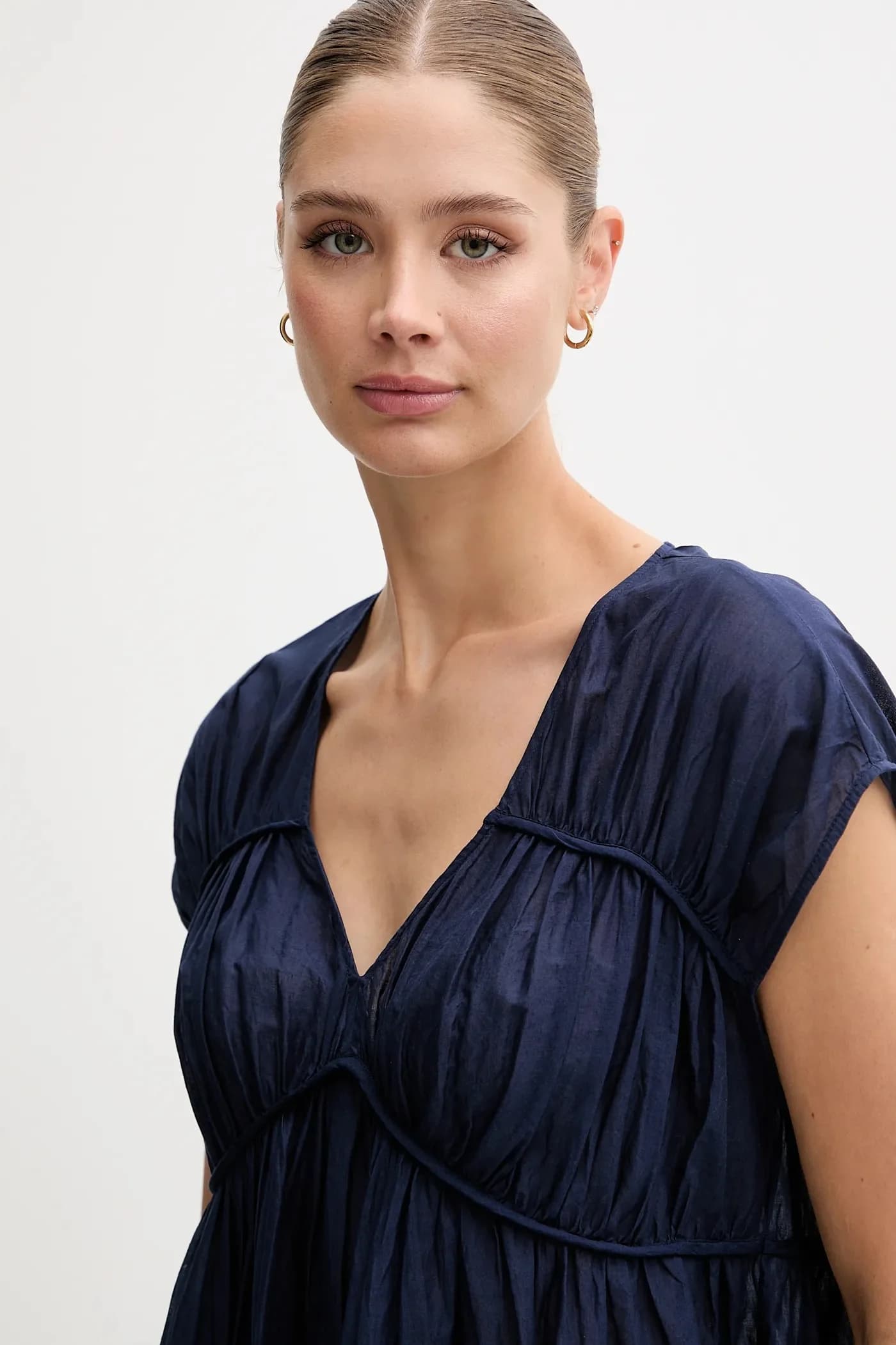 Хлопковая блузка - фото 4