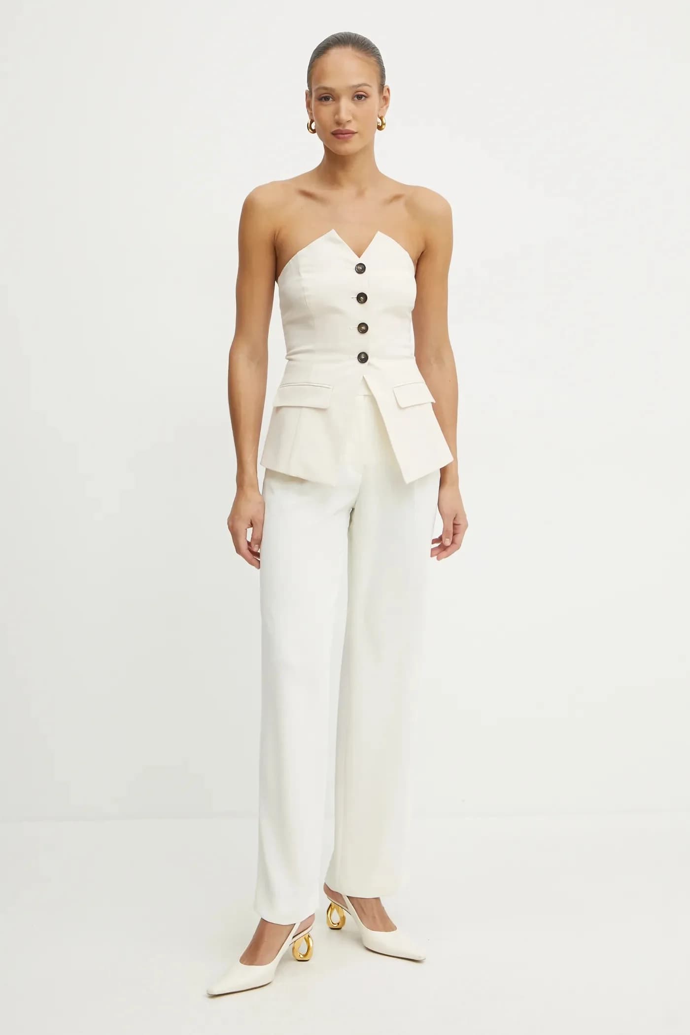 Топ из смесовой шерсти - фото 2