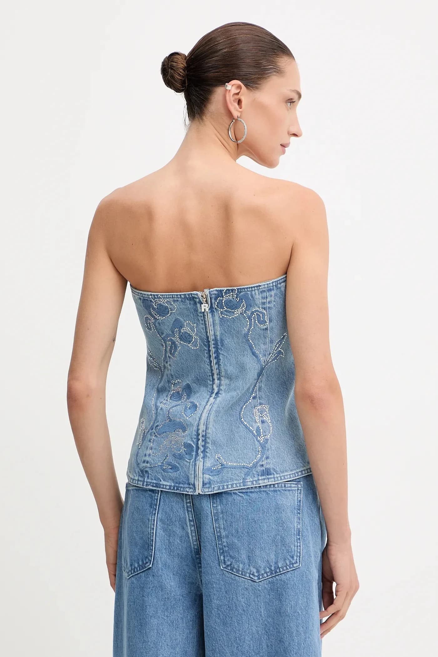 Джинсовый топ - фото 3