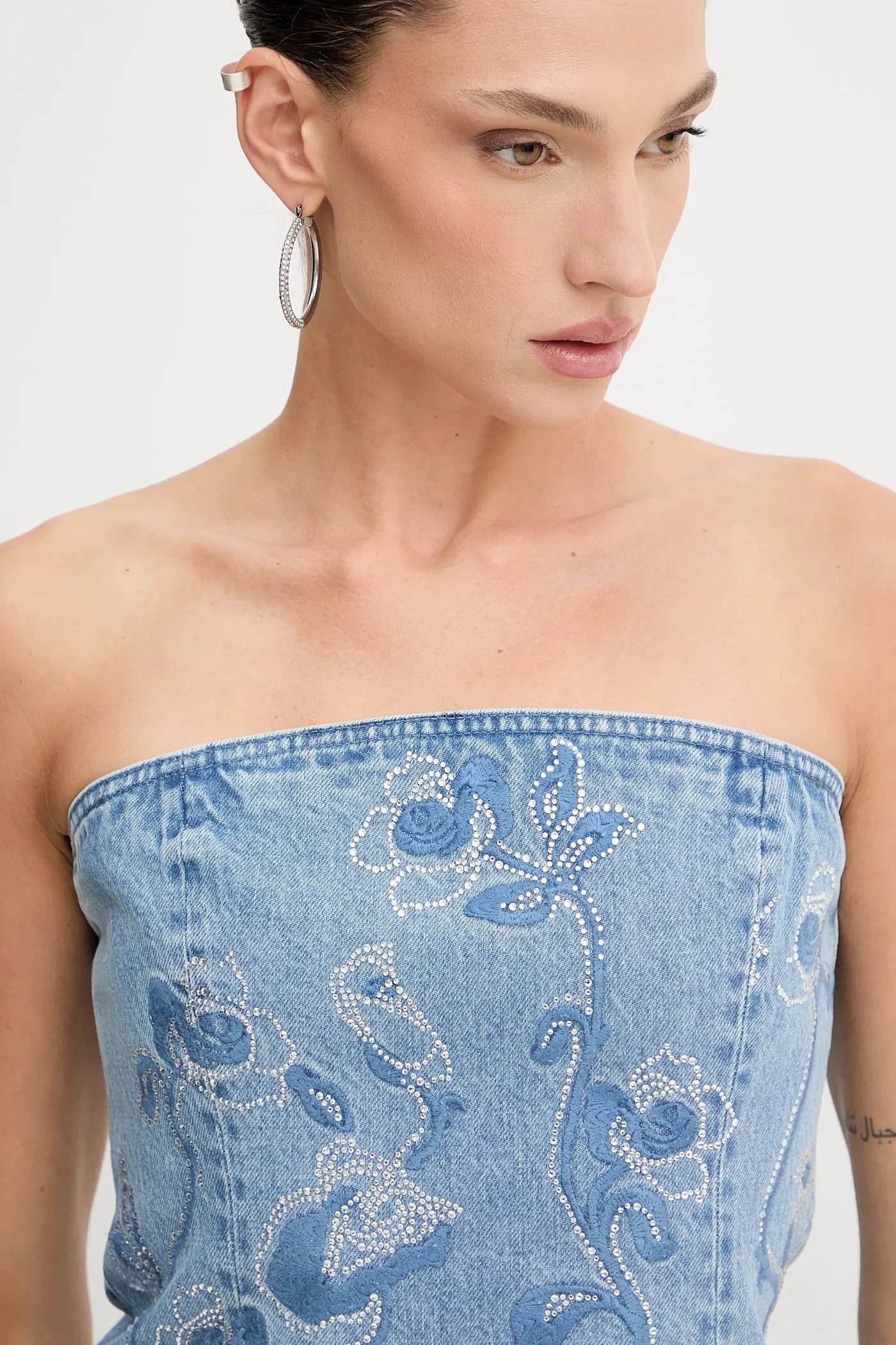 Джинсовый топ - фото 4