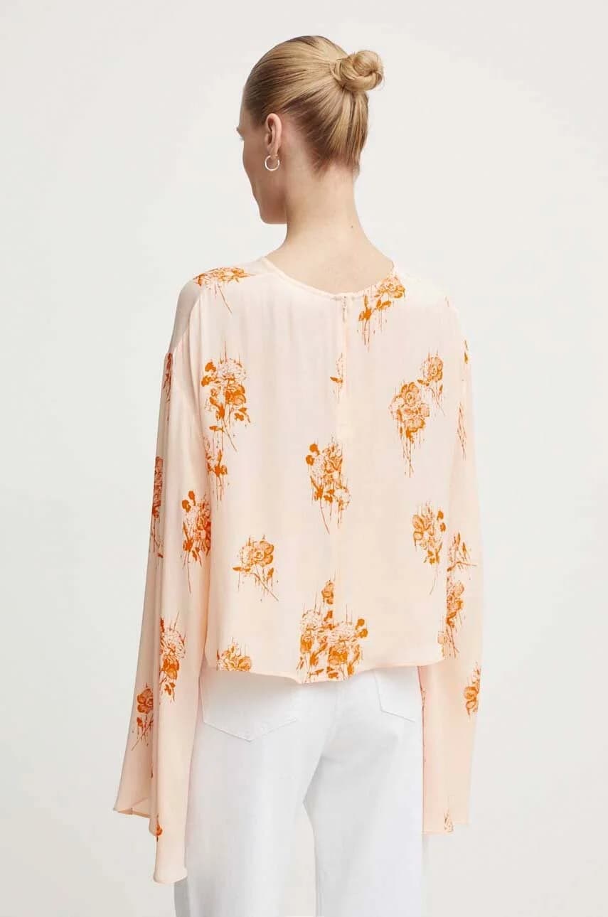 Блуза Бекки - Падающие цветы - фото 3