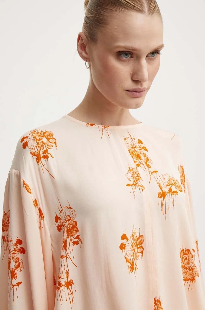 Блуза Бекки - Падающие цветы - фото 5