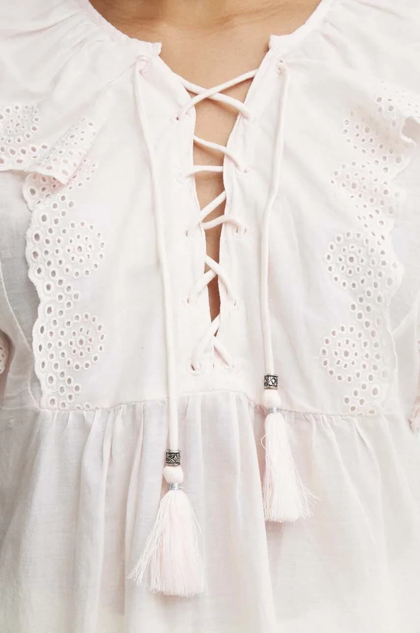 Хлопковая блузка DOROTEA - фото 5