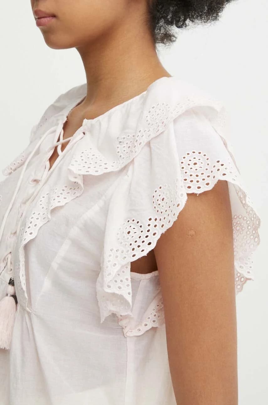 Хлопковая блузка DOROTEA - фото 6