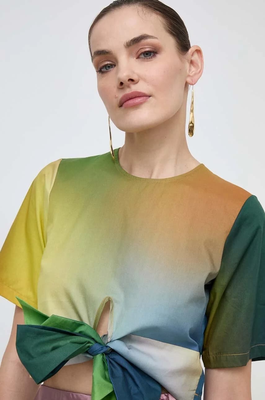 Хлопковая блузка - фото 4