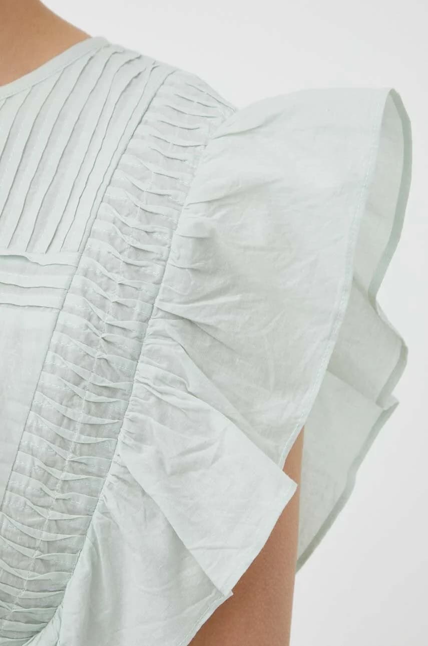 Хлопковая блузка - фото 5